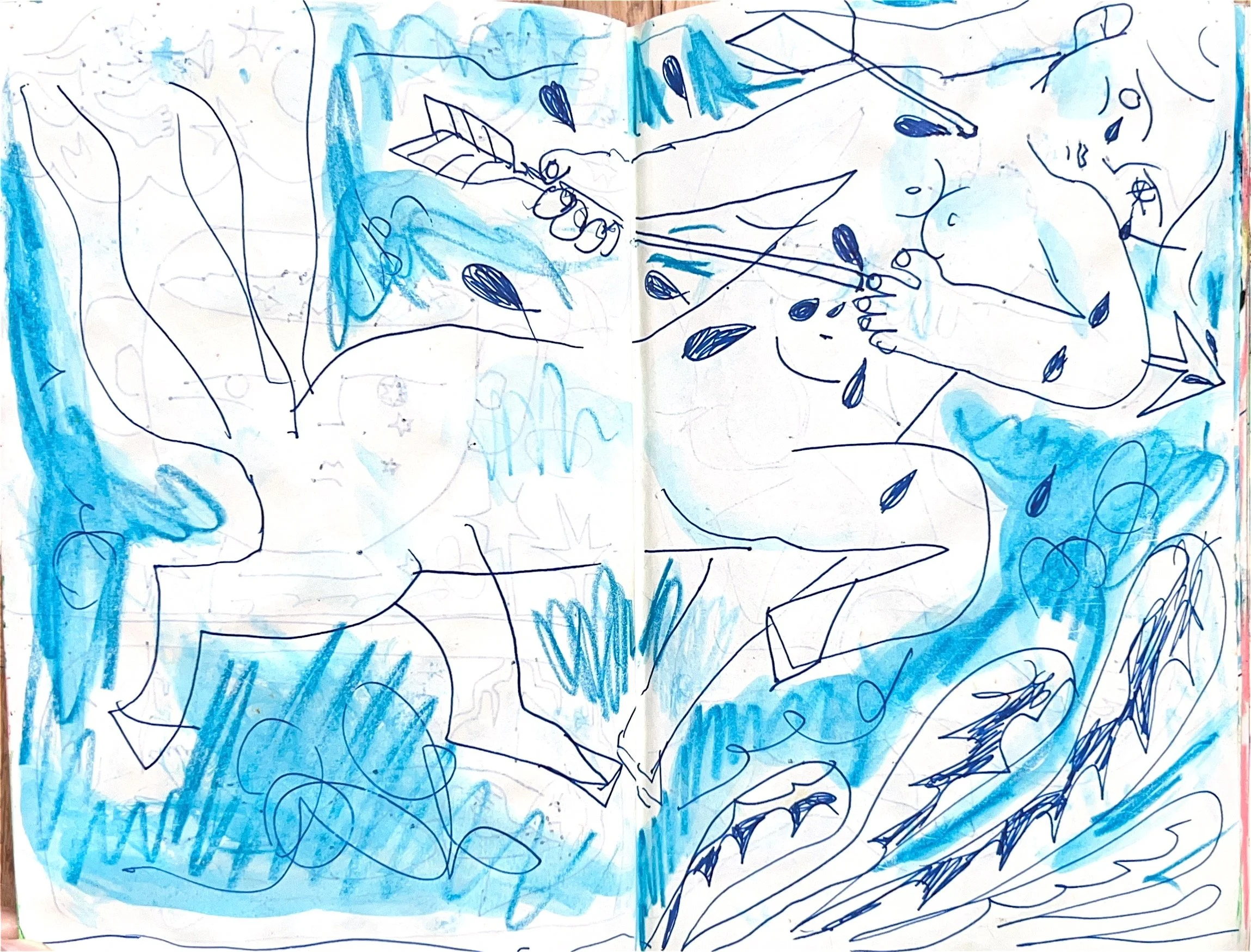 March 2024 sketchbook