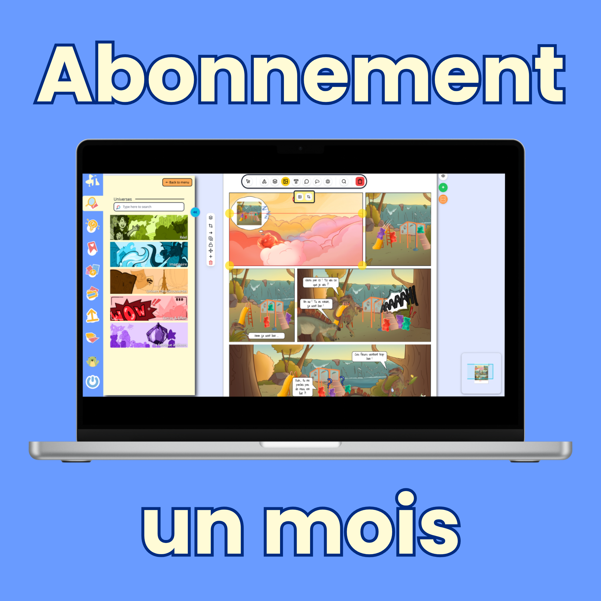 Pass Familiale 1 mois : Abonnement Numérique