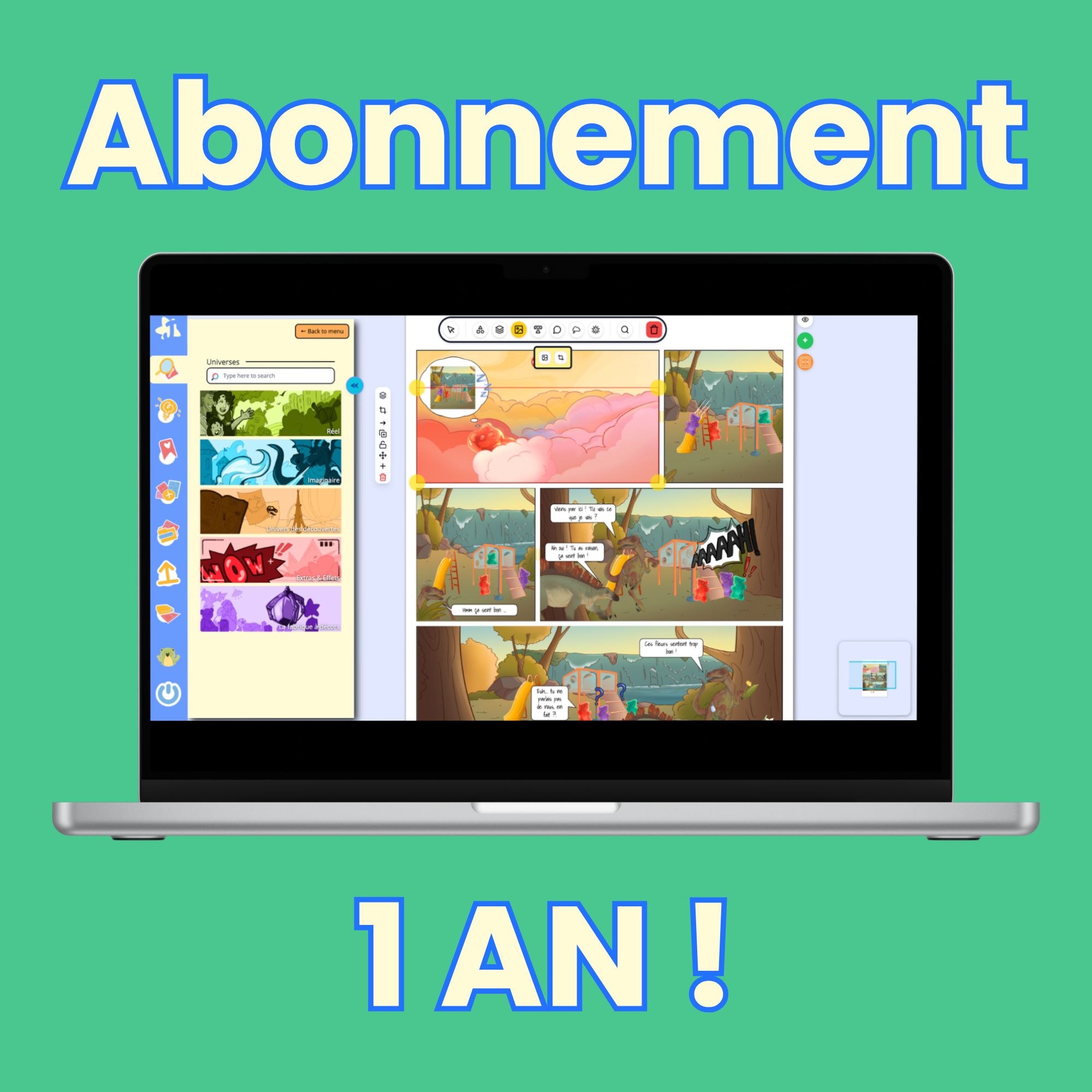 Pass Familiale 12 mois : Abonnement Numérique