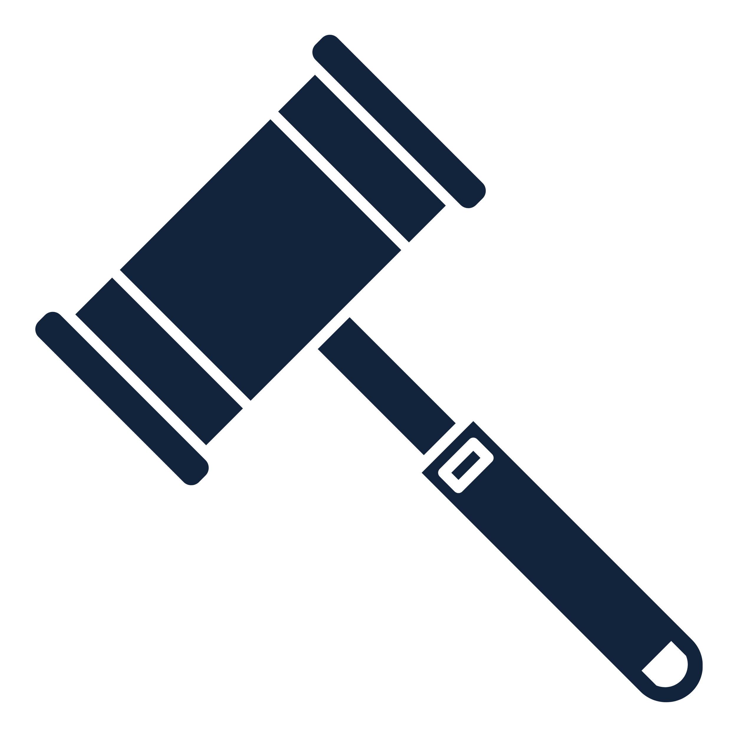 A stylized illustration of a gavel symbolizing litigation services.