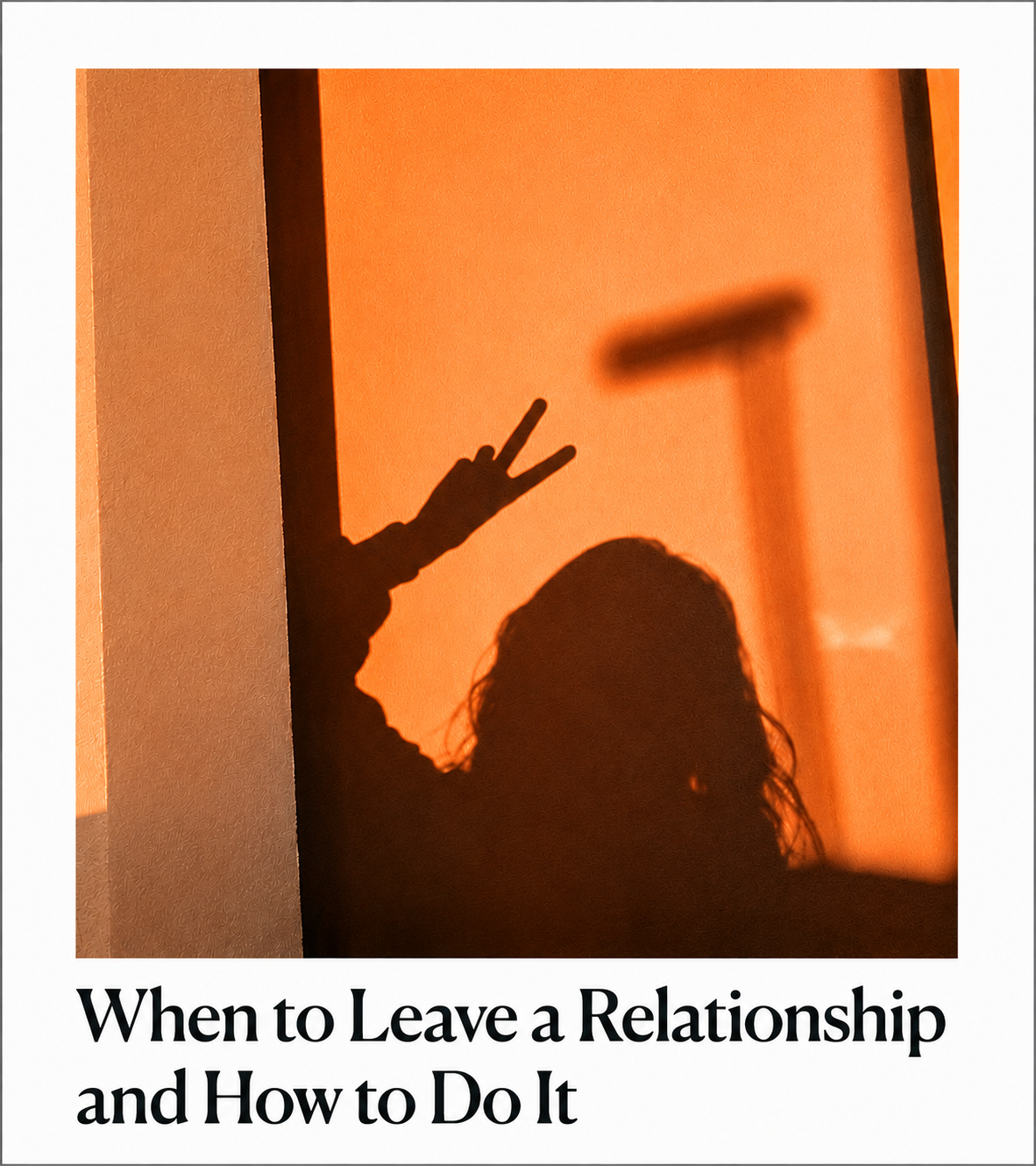 Wit & Delight: When to Leave a Relationship and How to Do It by Carol Bruess