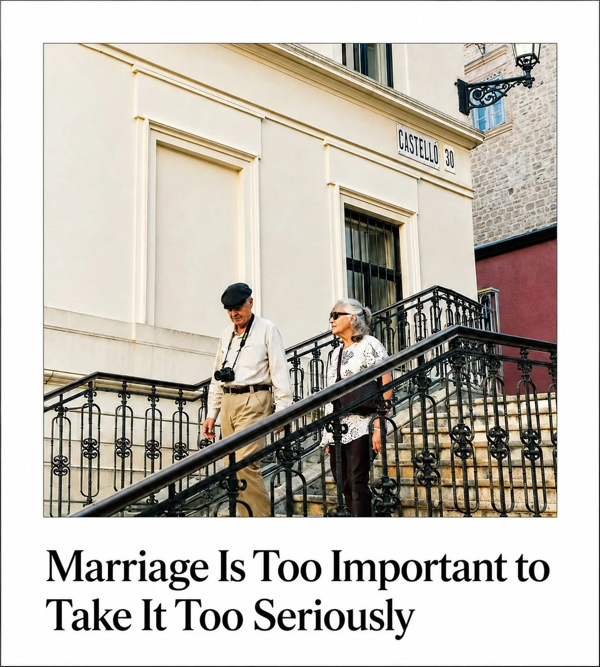 Wit & Delight: Marriage Is Too Important to Take It Too Seriously by Carol Bruess