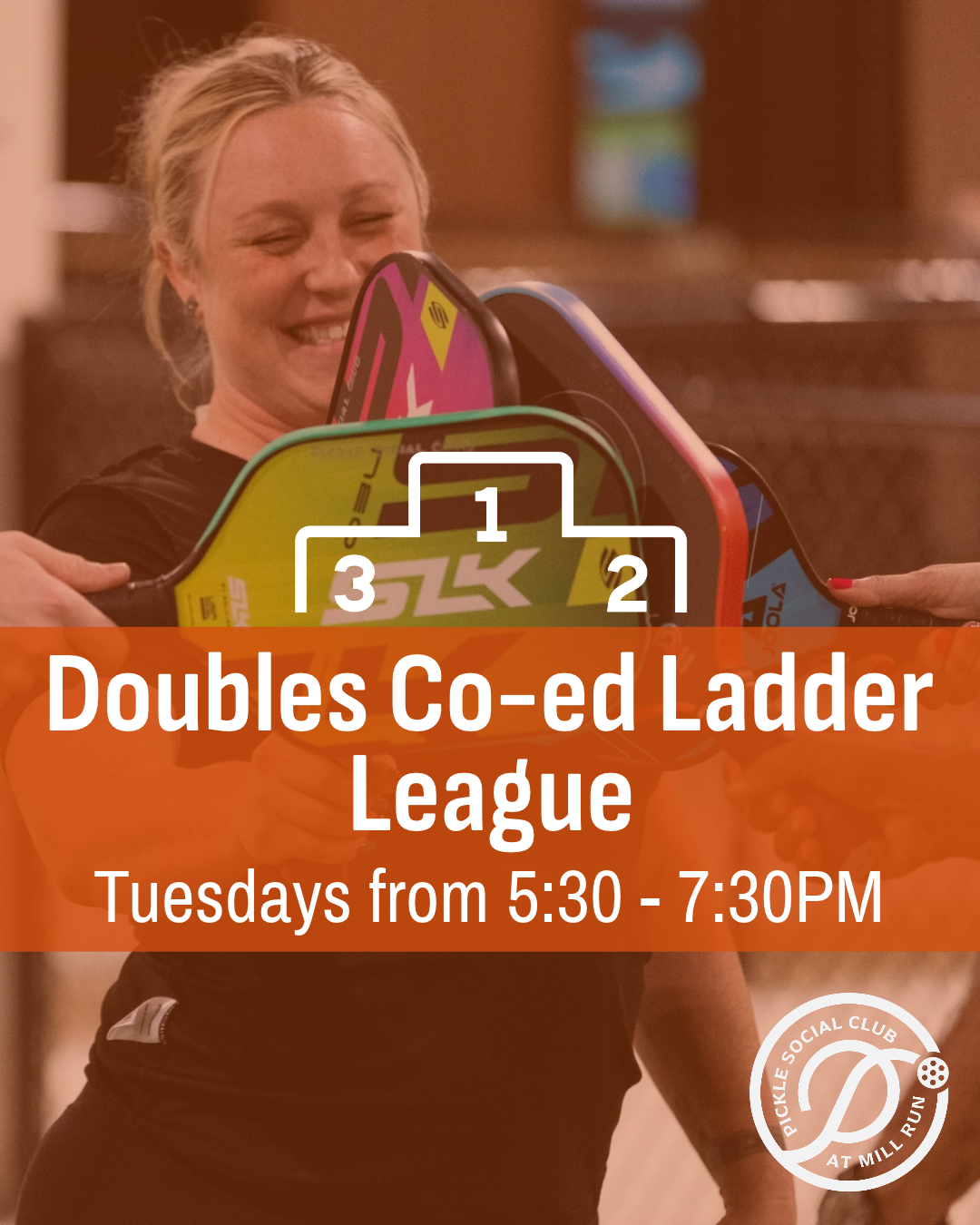 Doubles Co-ed Ladder League🪜
