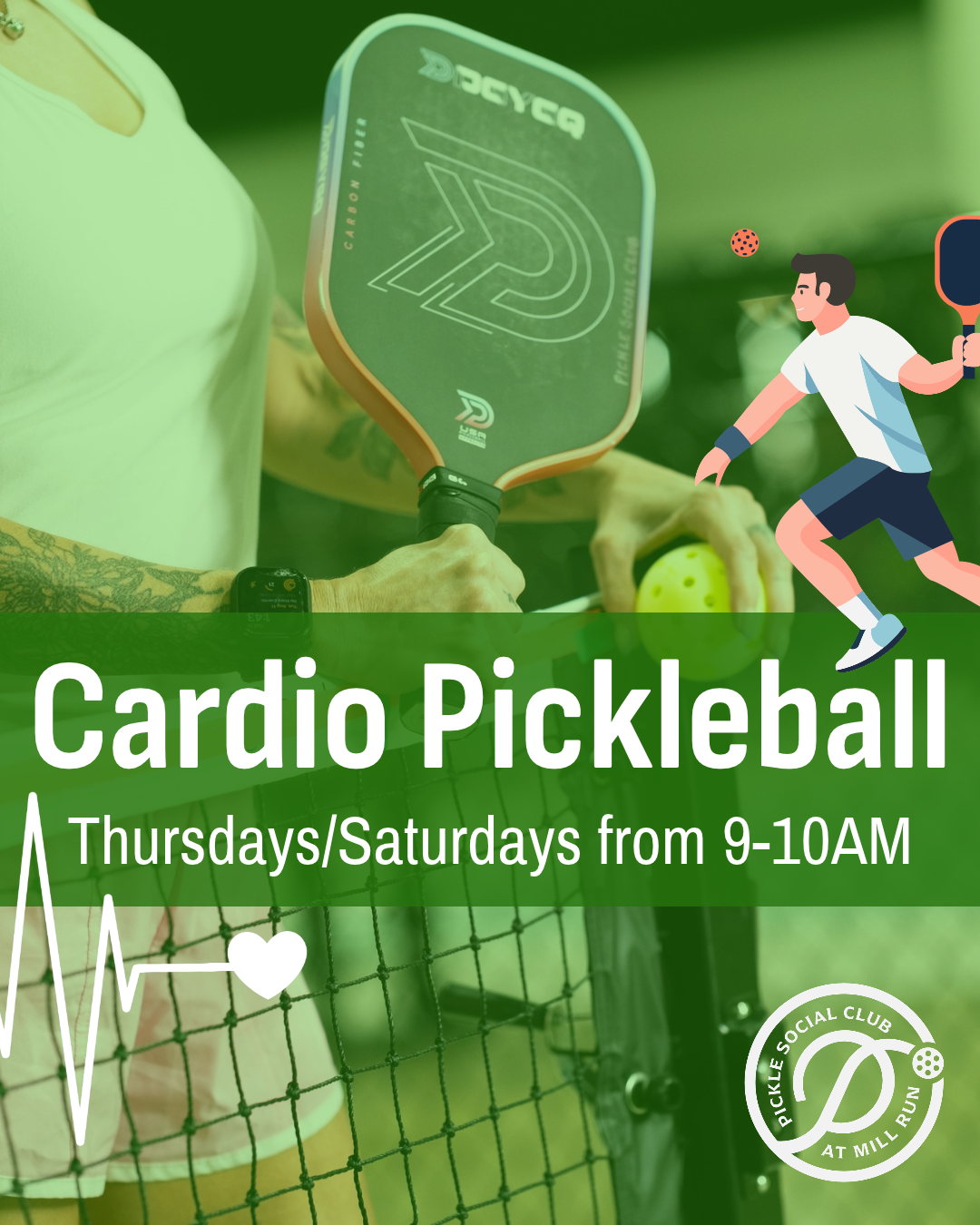 Cardio Pickleball🏃