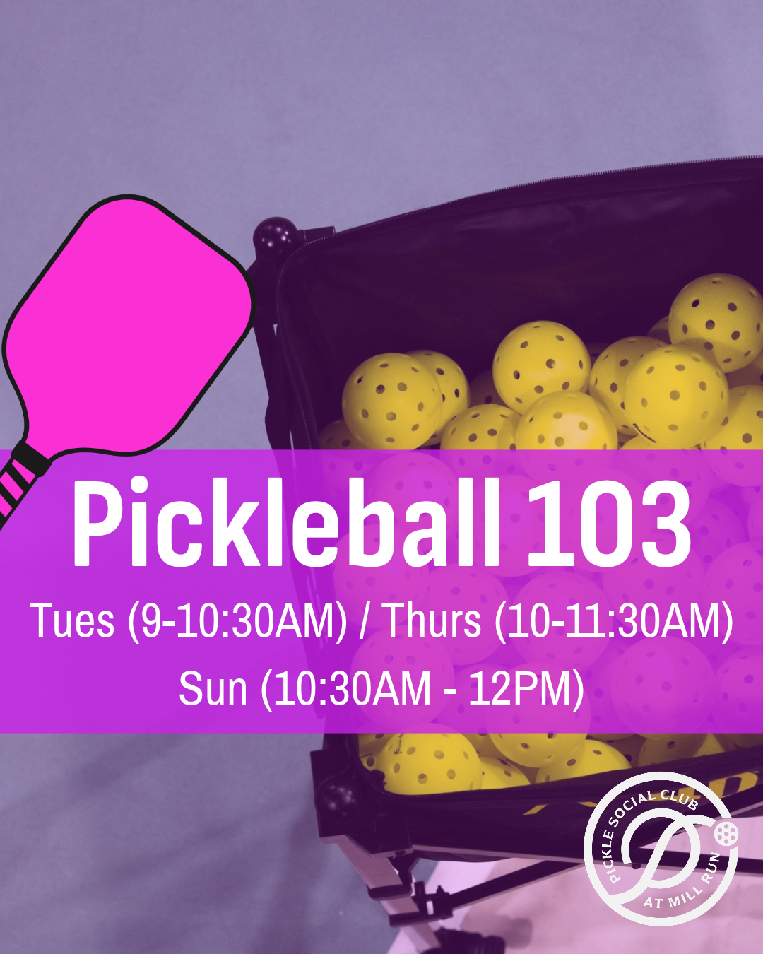 Pickleball 103
