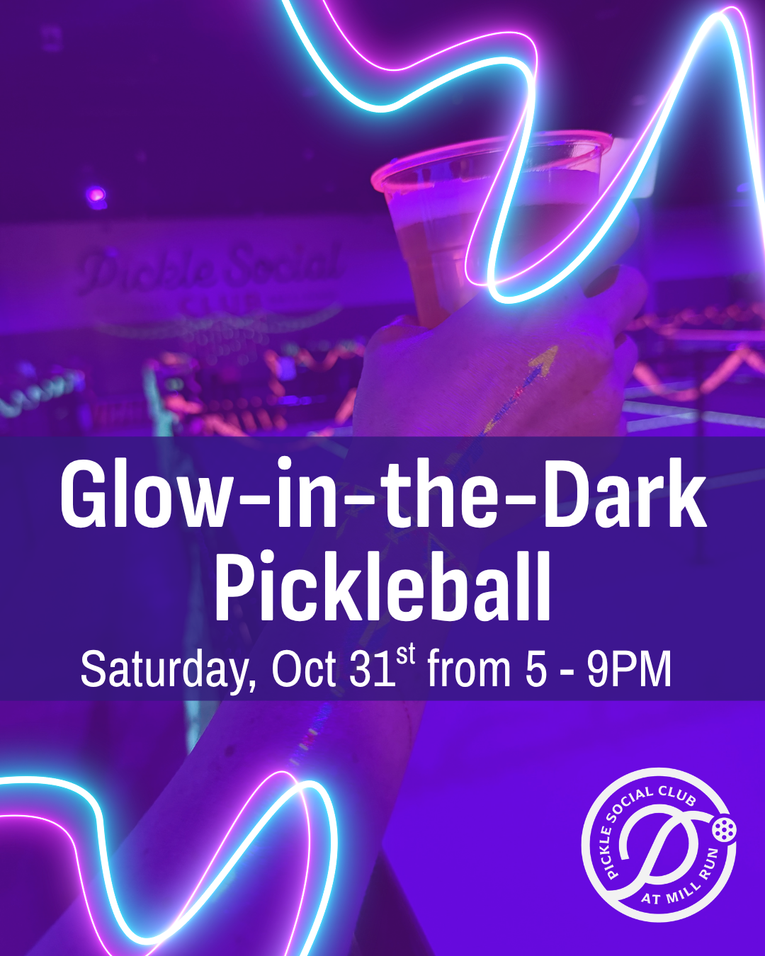 Glow-in-the-Dark Pickleball🌟