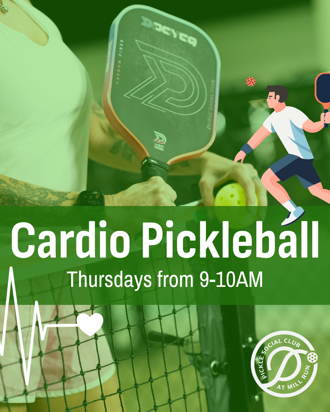 Cardio Pickleball🏃