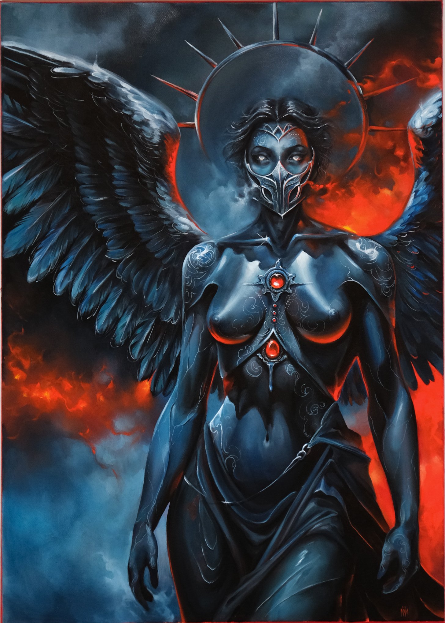 GUARDIAN
||  OIL ON CANVAS\ 2025 \70^50 cm
