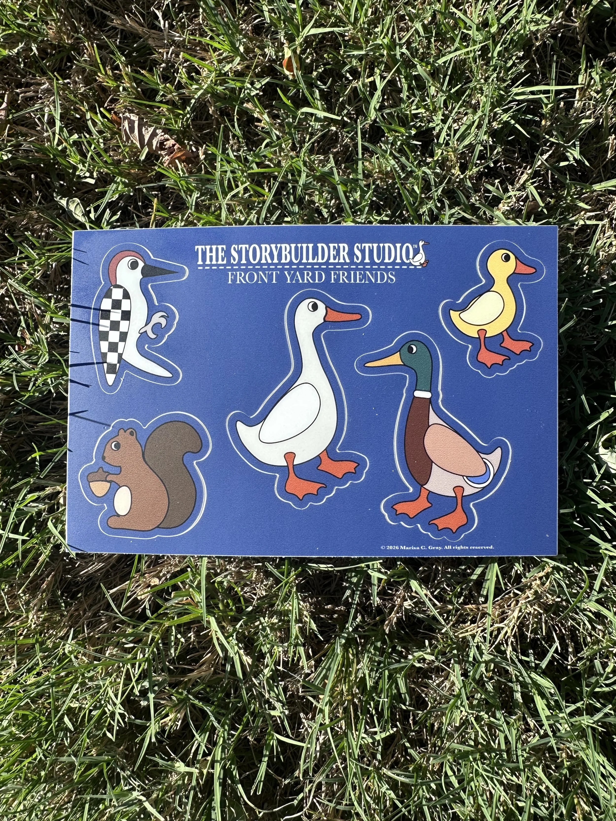 Front Yard Friends Vinyl Sticker Sheet