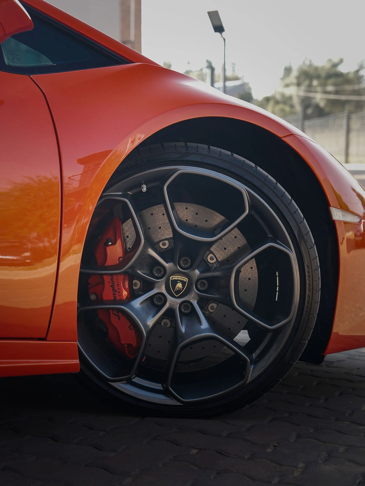 Lamborghini detailed and PPF at Innovation Auto