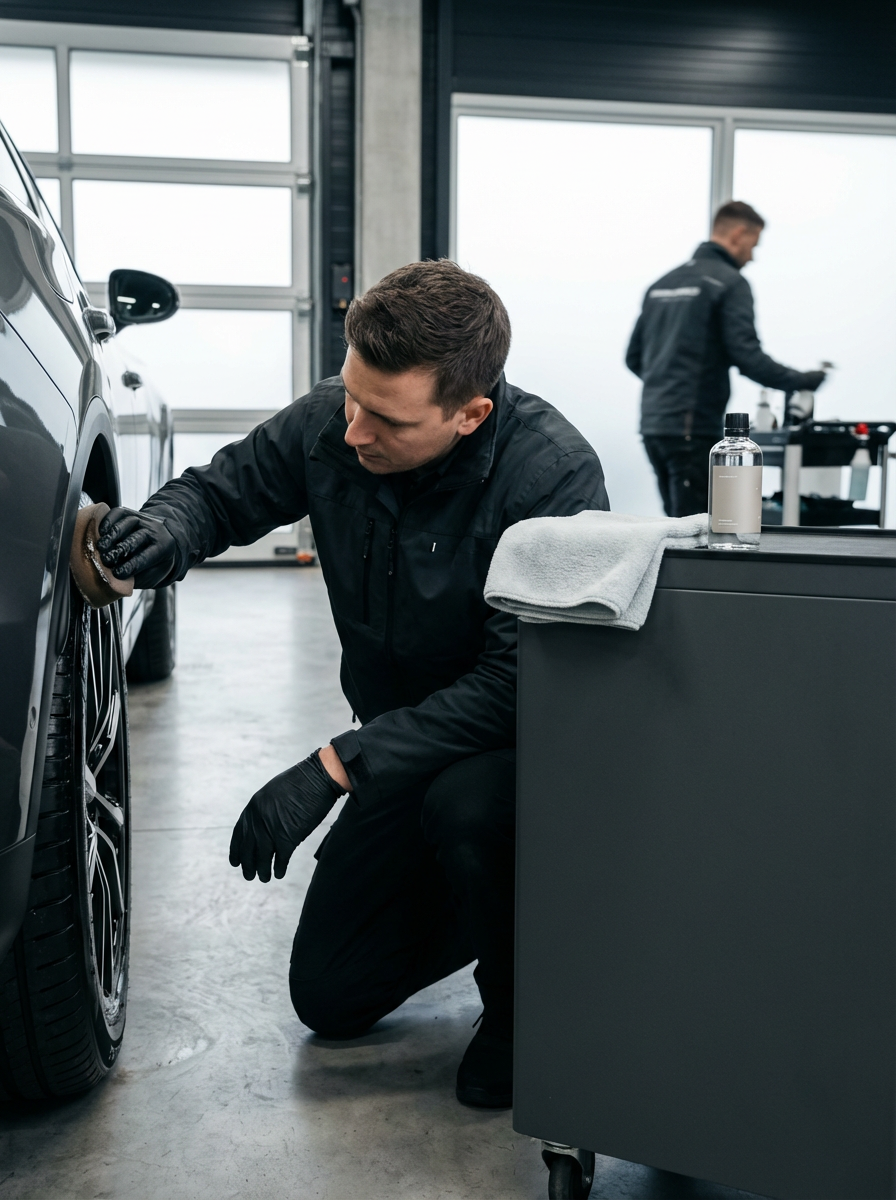 Tire Shine Treatment
