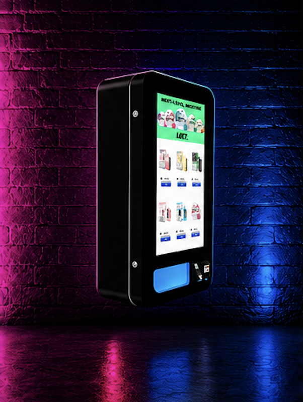 Slim Wall, Wall-Mounted Vape Vending Machine | VapeTM
