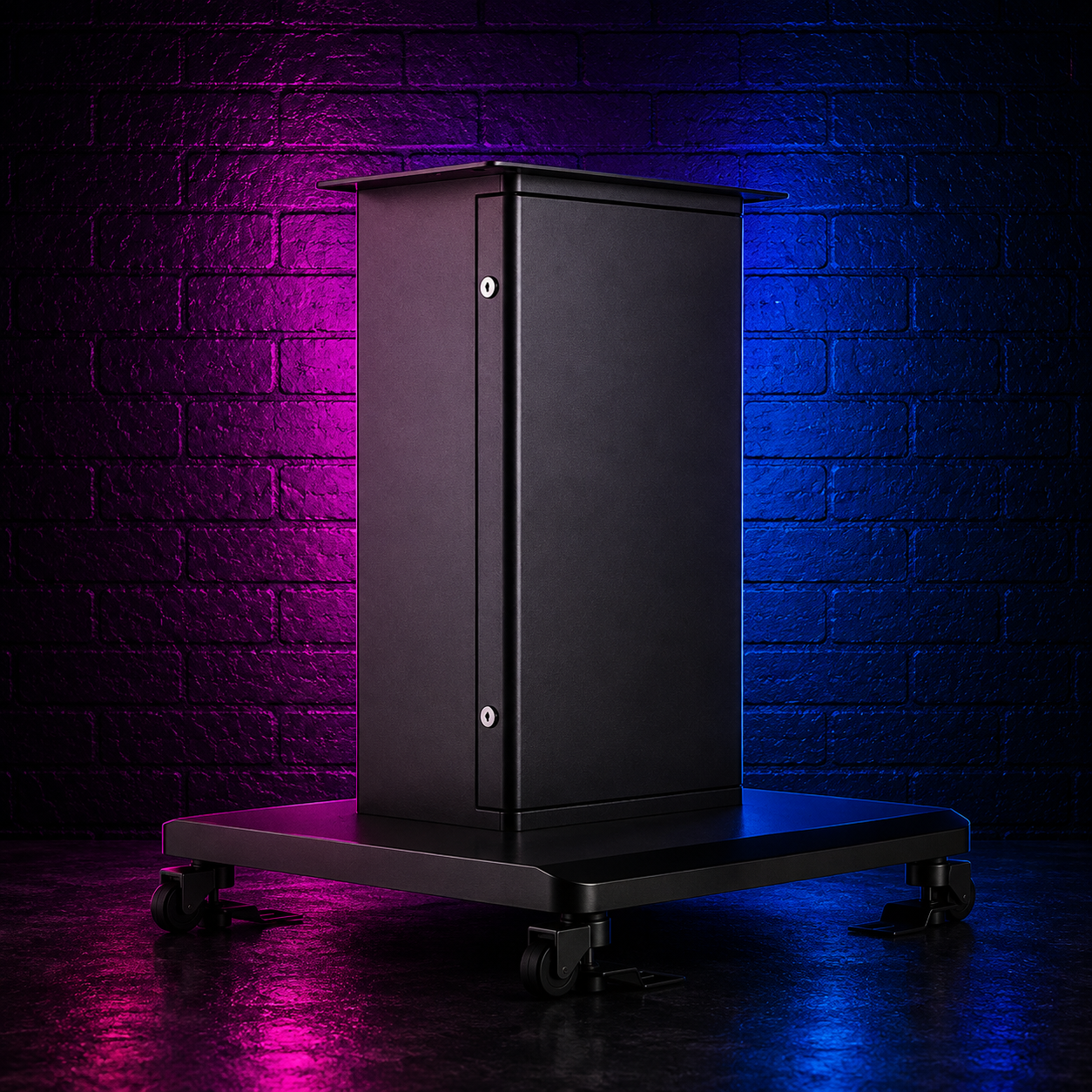 Universal VTM Wall Mount Pedestal Stand