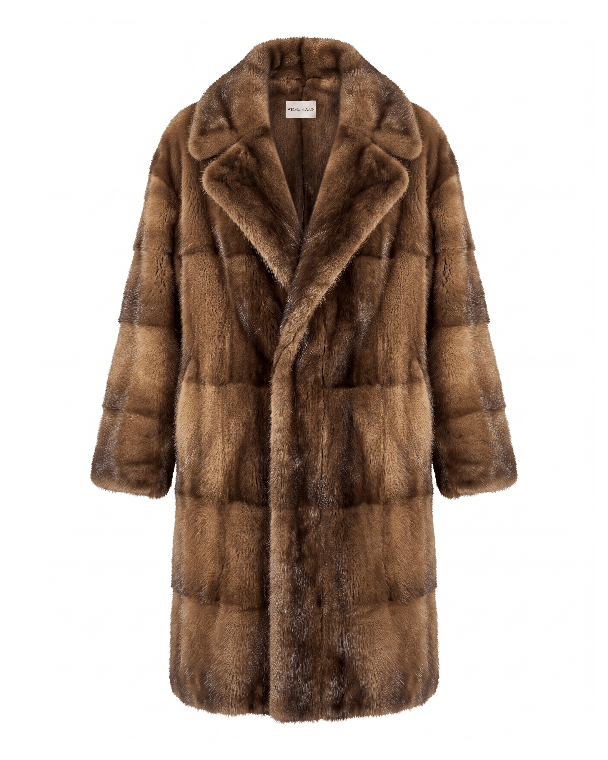 Brown Mink Fur Coat