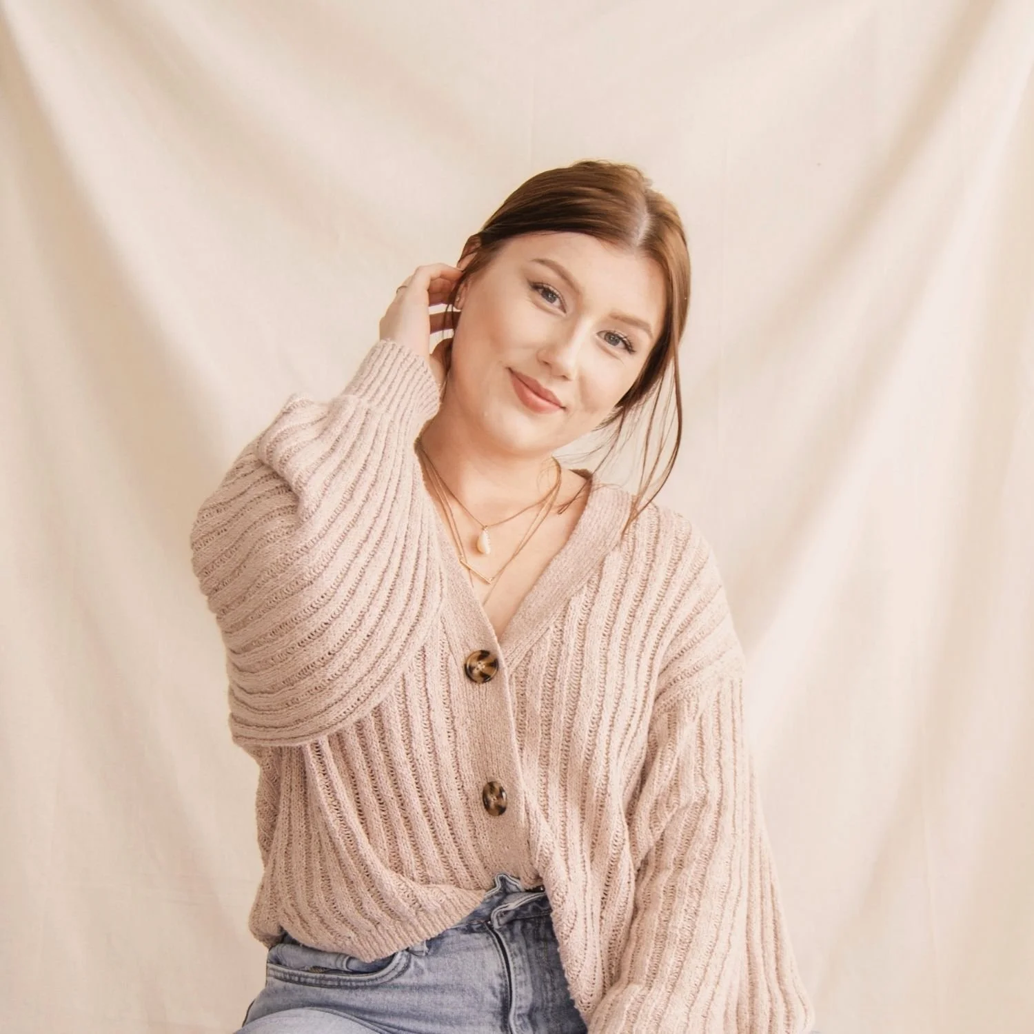 Portrait of web designer, Shannon.