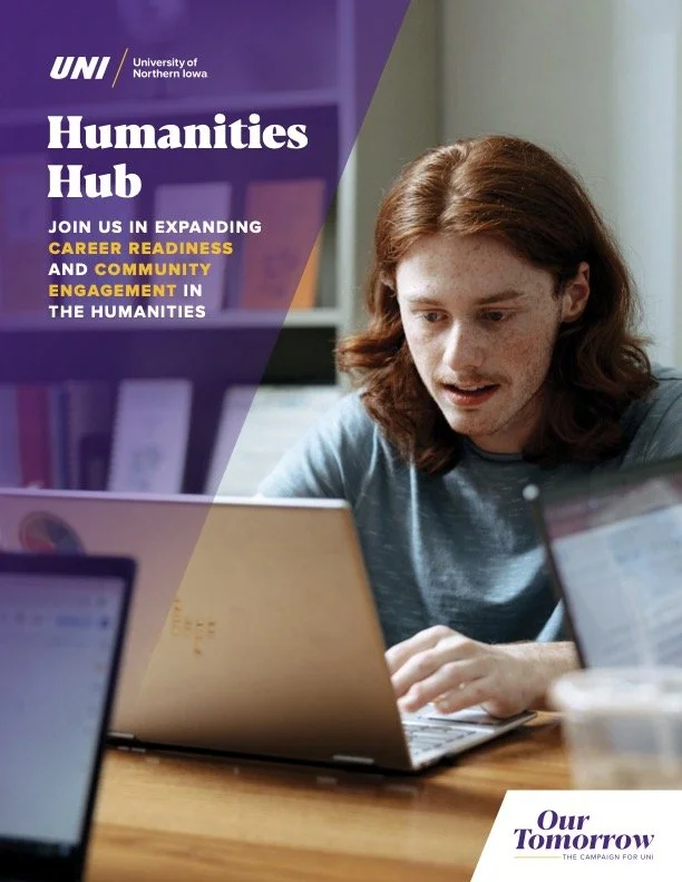 University of Northern Iowa receives $2.4 million grant to launch Humanities Lab — press release and project brochure