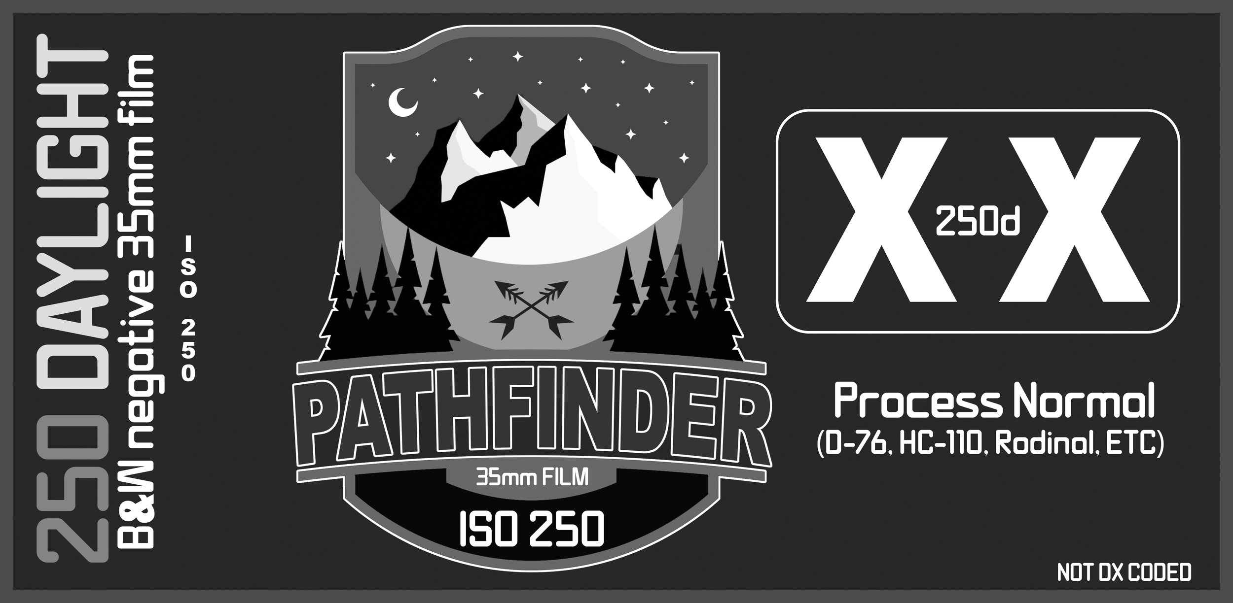 Pathfinder Black and White XX - 35mm Motion Picture Film for Photographers - Made in the USA