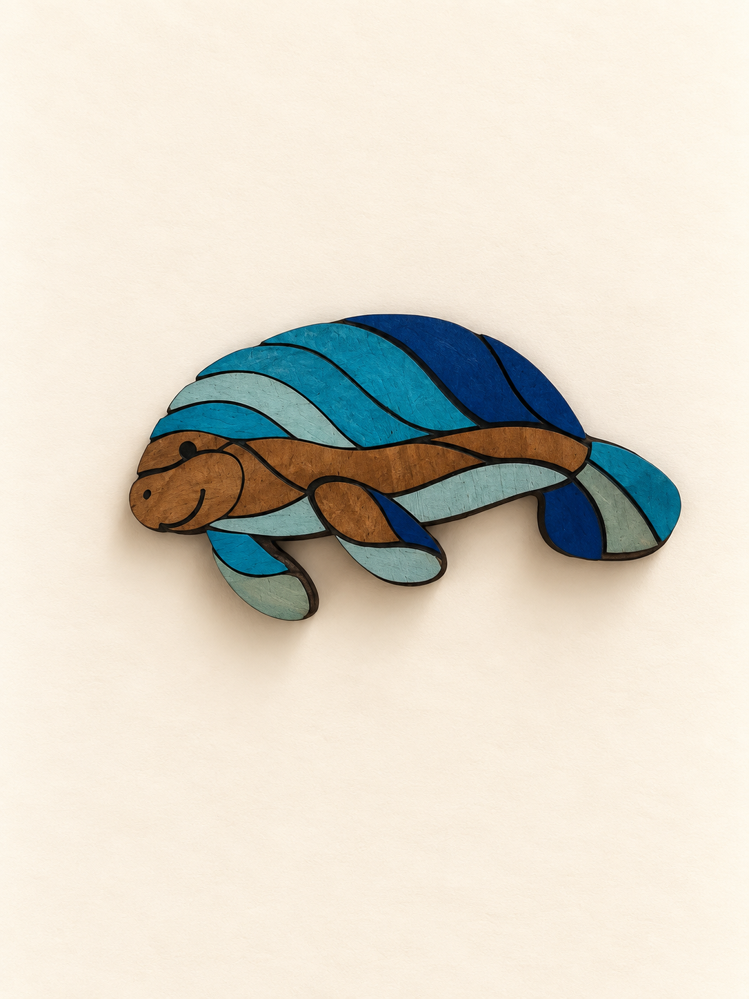 Blue Manatee Magnet .png