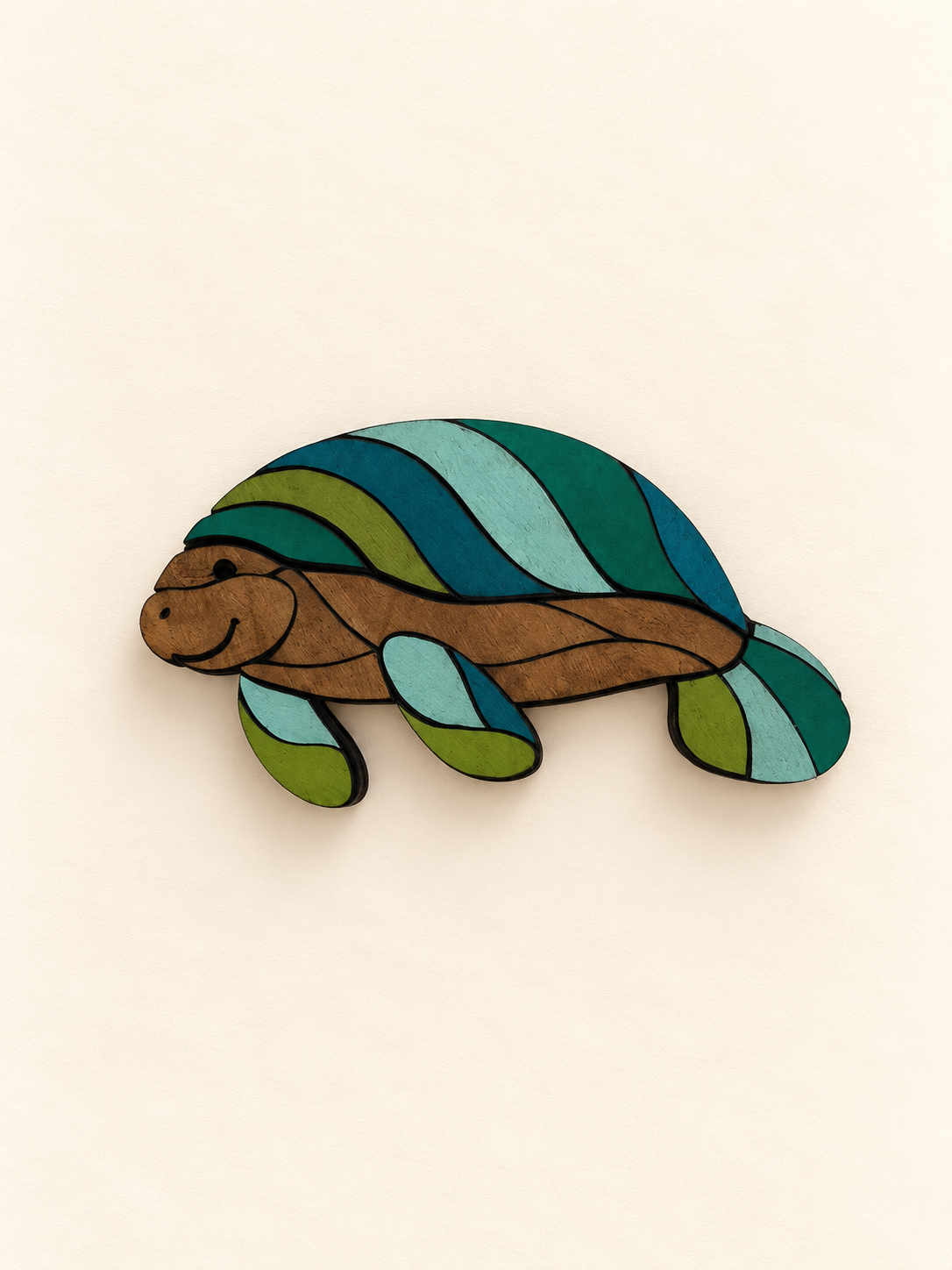 Green Manatee Magnet .png