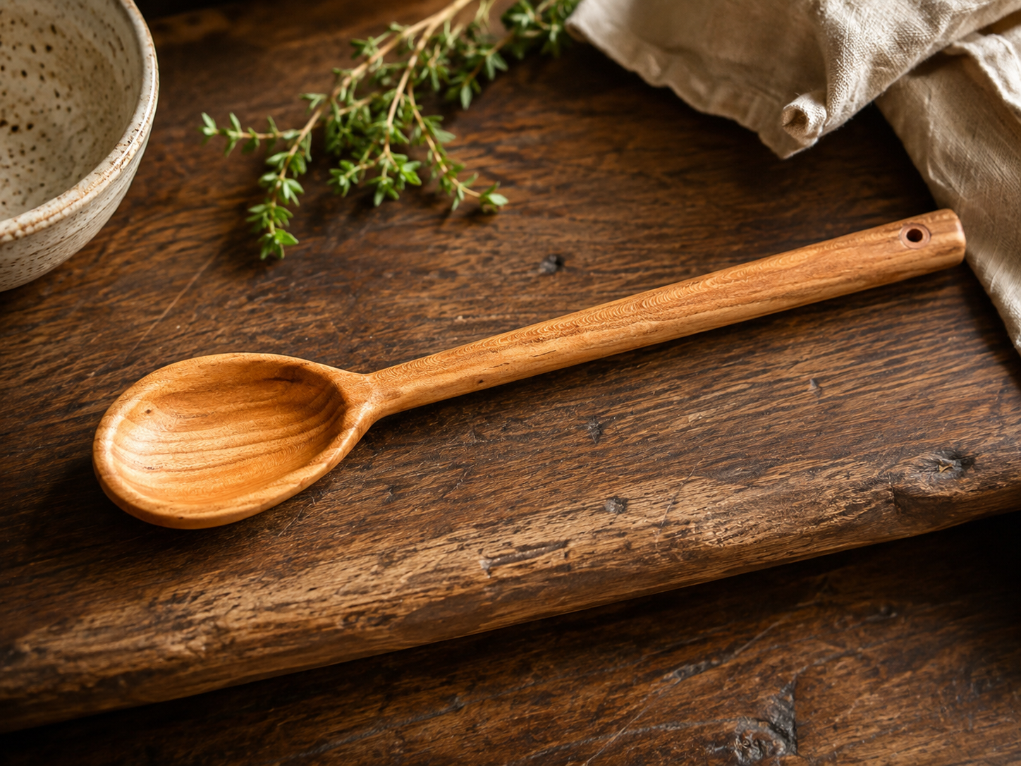 Heritage Pecan Spoon — PC-SP-001