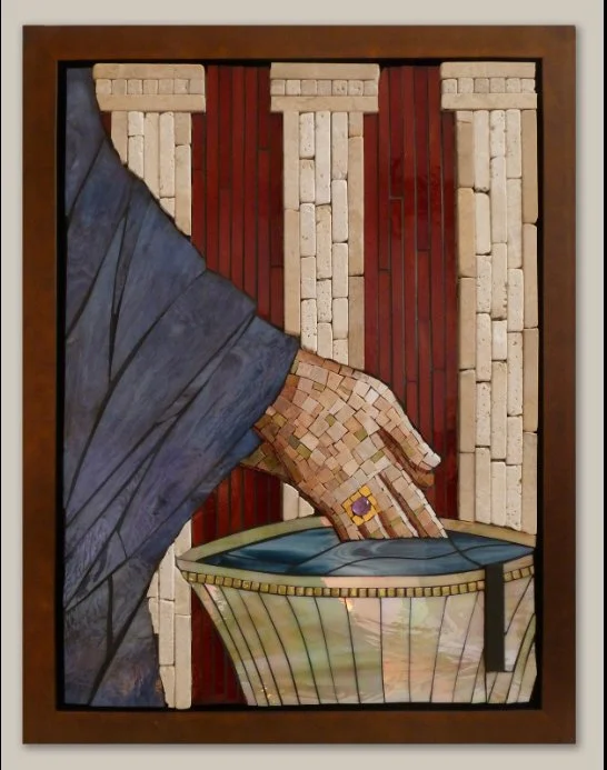 Station 1 - Jesus is condemned to death 	     