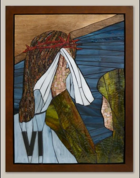 Station 6 – Woman wipes the face of Jesus  