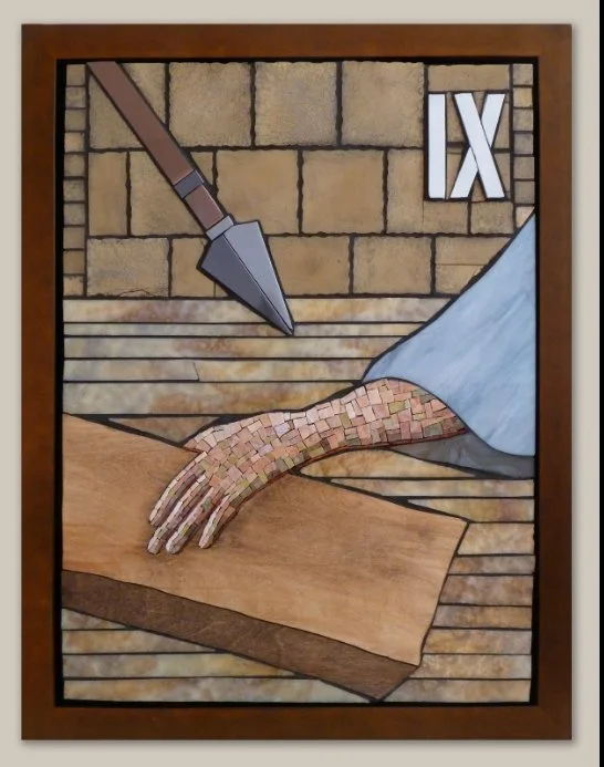 Station 9 – Jesus falls third time