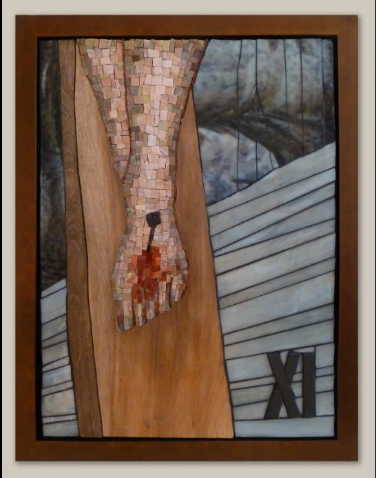 Station 11 – Jesus is nailed to cross 