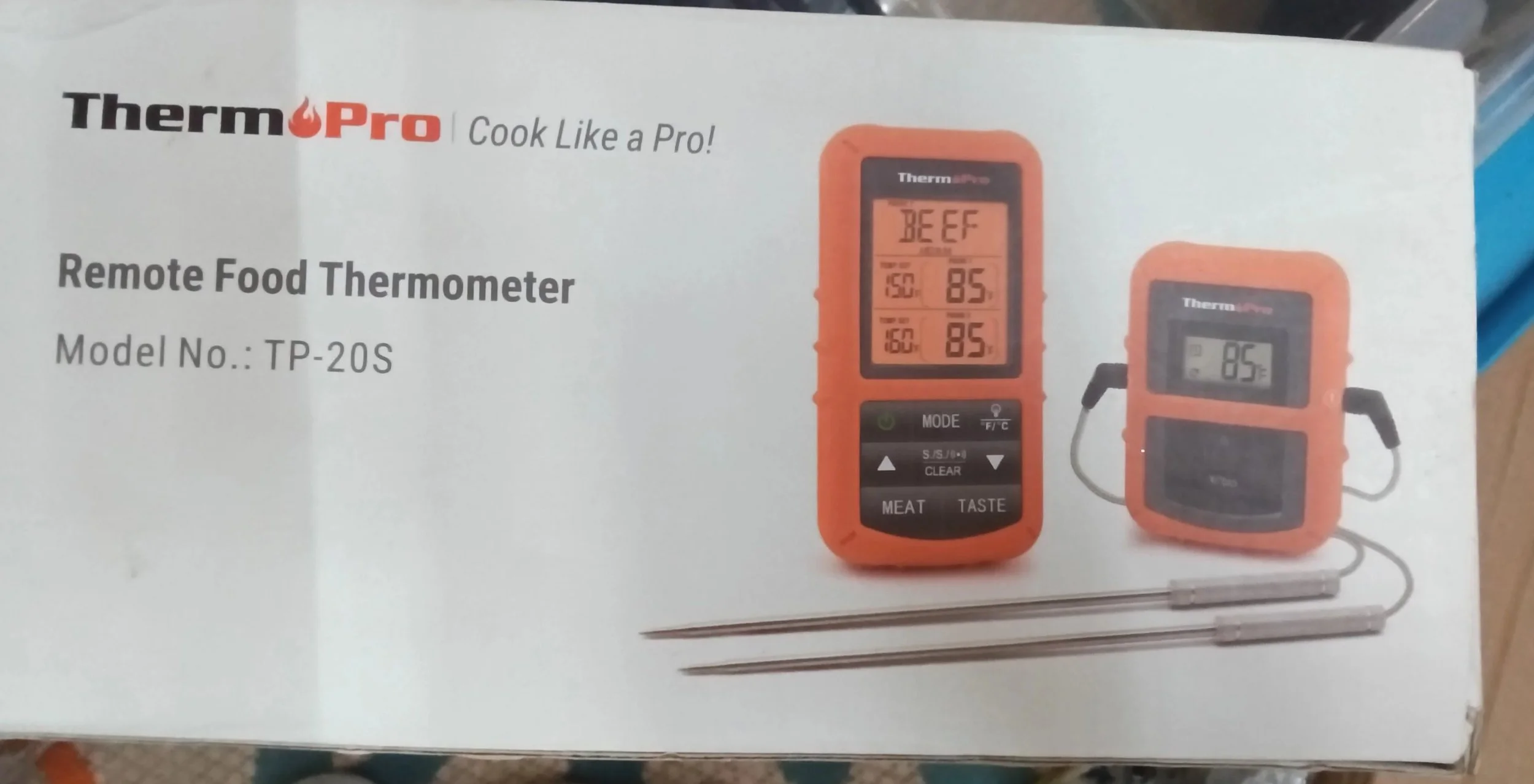 ThermoPro Remote Food Thermometer TP-20S