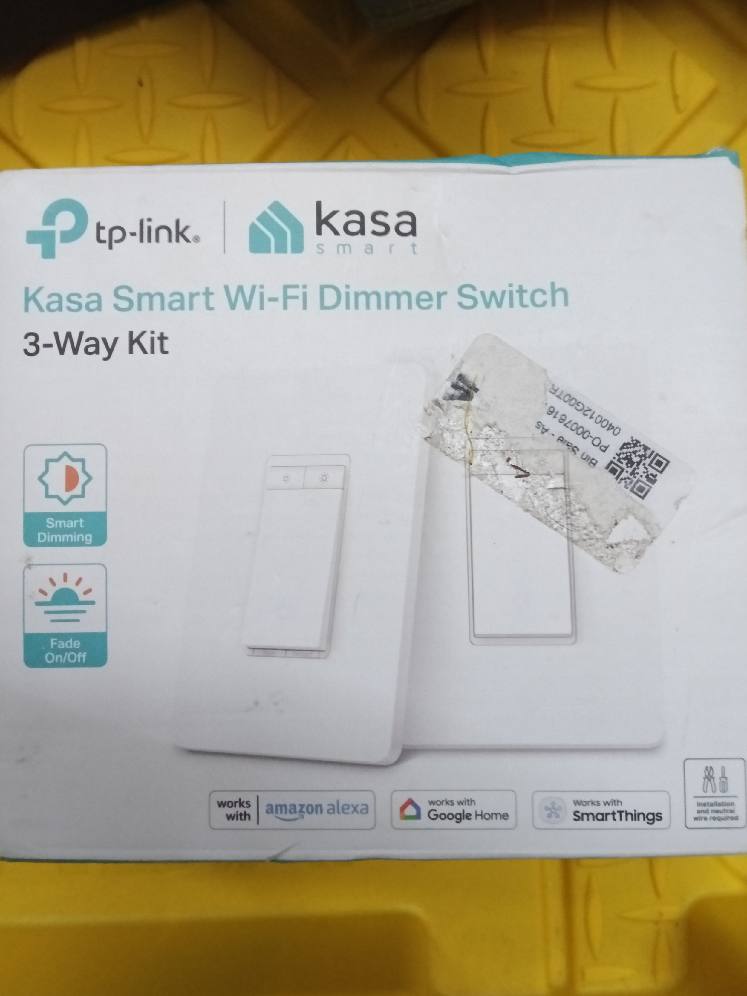 Kasa Smart Wi-Fi Dimmer Switch 3-Way Kit