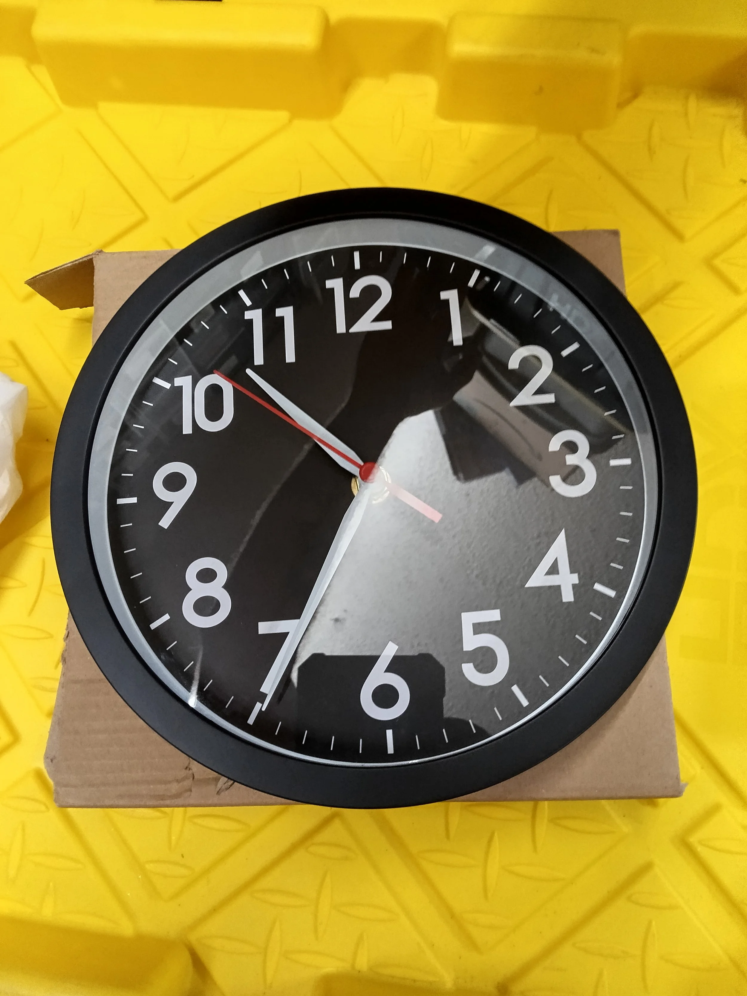 Timeless Elegance Black Wall Clock