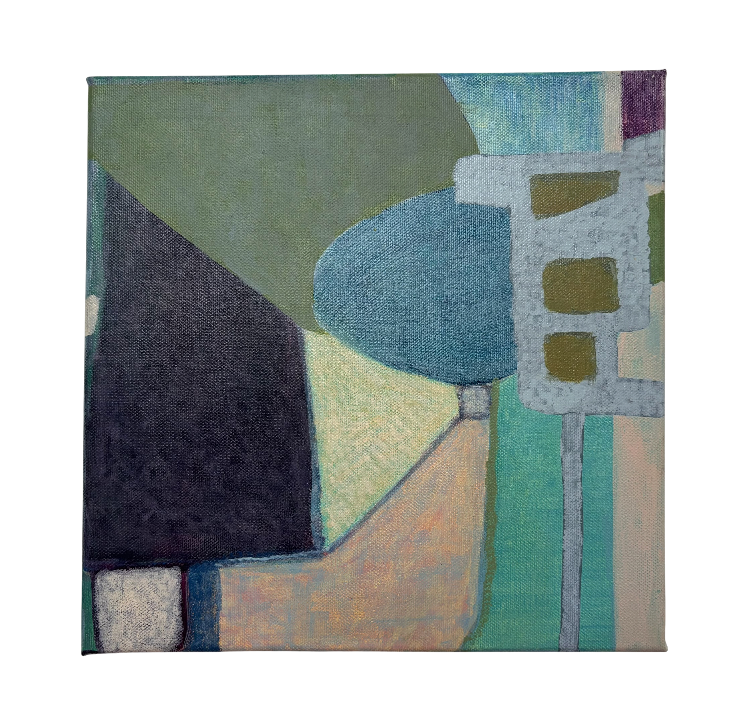 Untitled, 2022. Acrylic on canvas - 30x30x3 cm