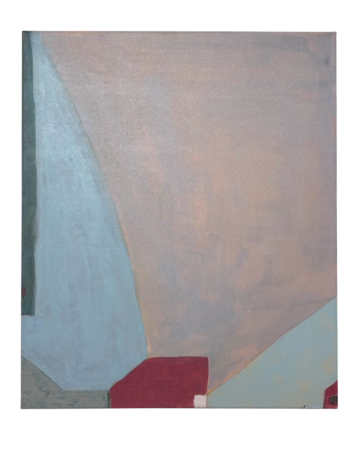 Hands dive [ float in the void] 2021. Acrylic on canvas - 55x46x3 cm