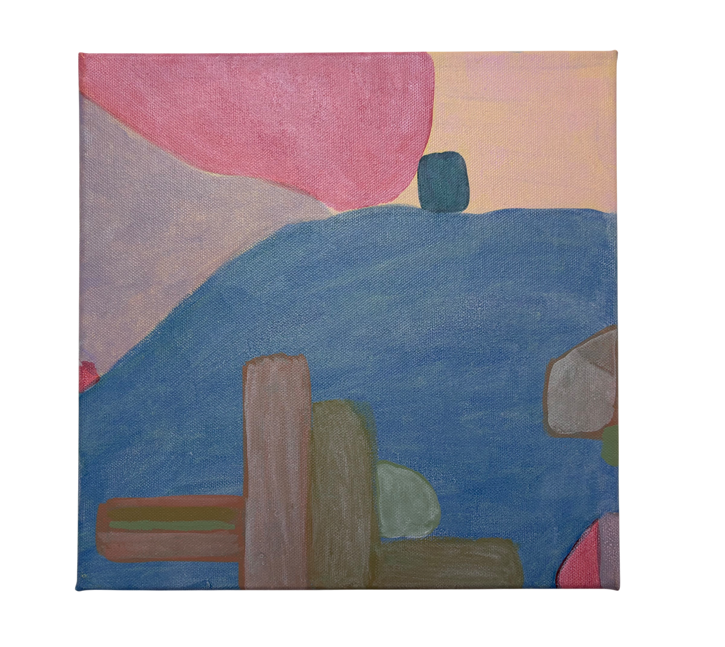 Untitled, 2023. Acrylic on canvas - 30x30x3 cm