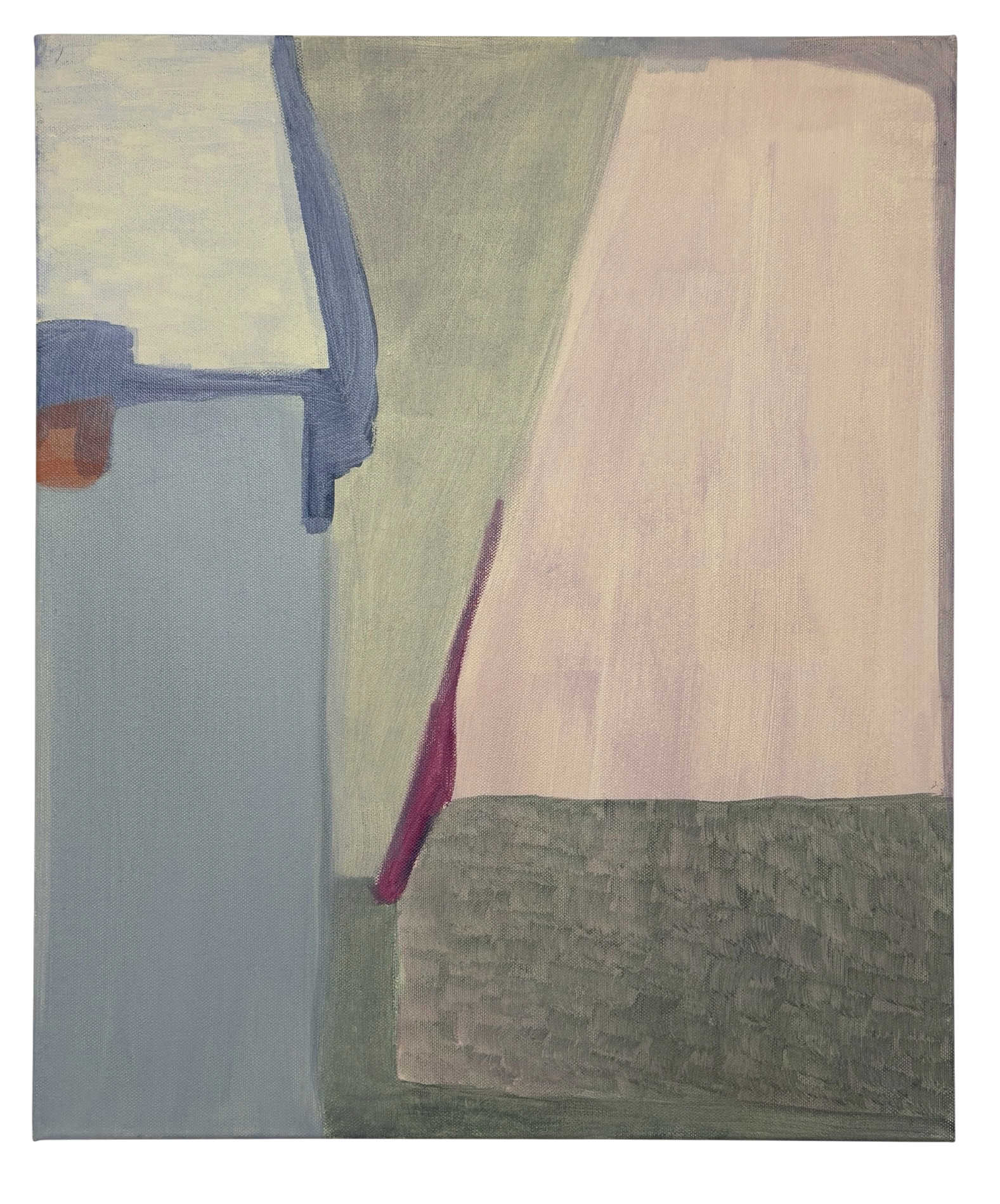 Untitled, 2024.  Acrylic on canvas - 55x46x3 cm