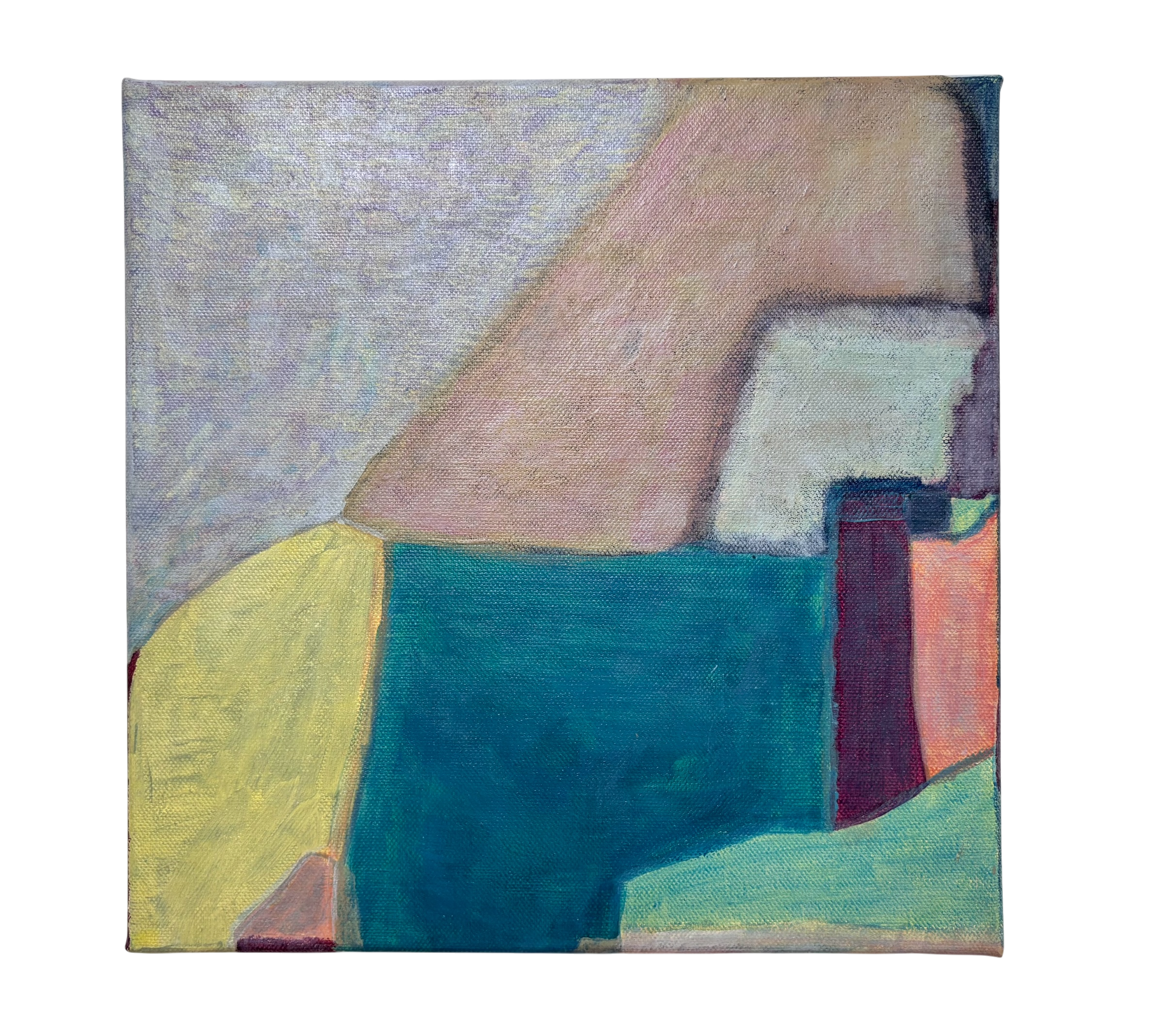 Things open up [ those you love earliest ] 2022. Acrylic on canvas - 30x30x3 cm