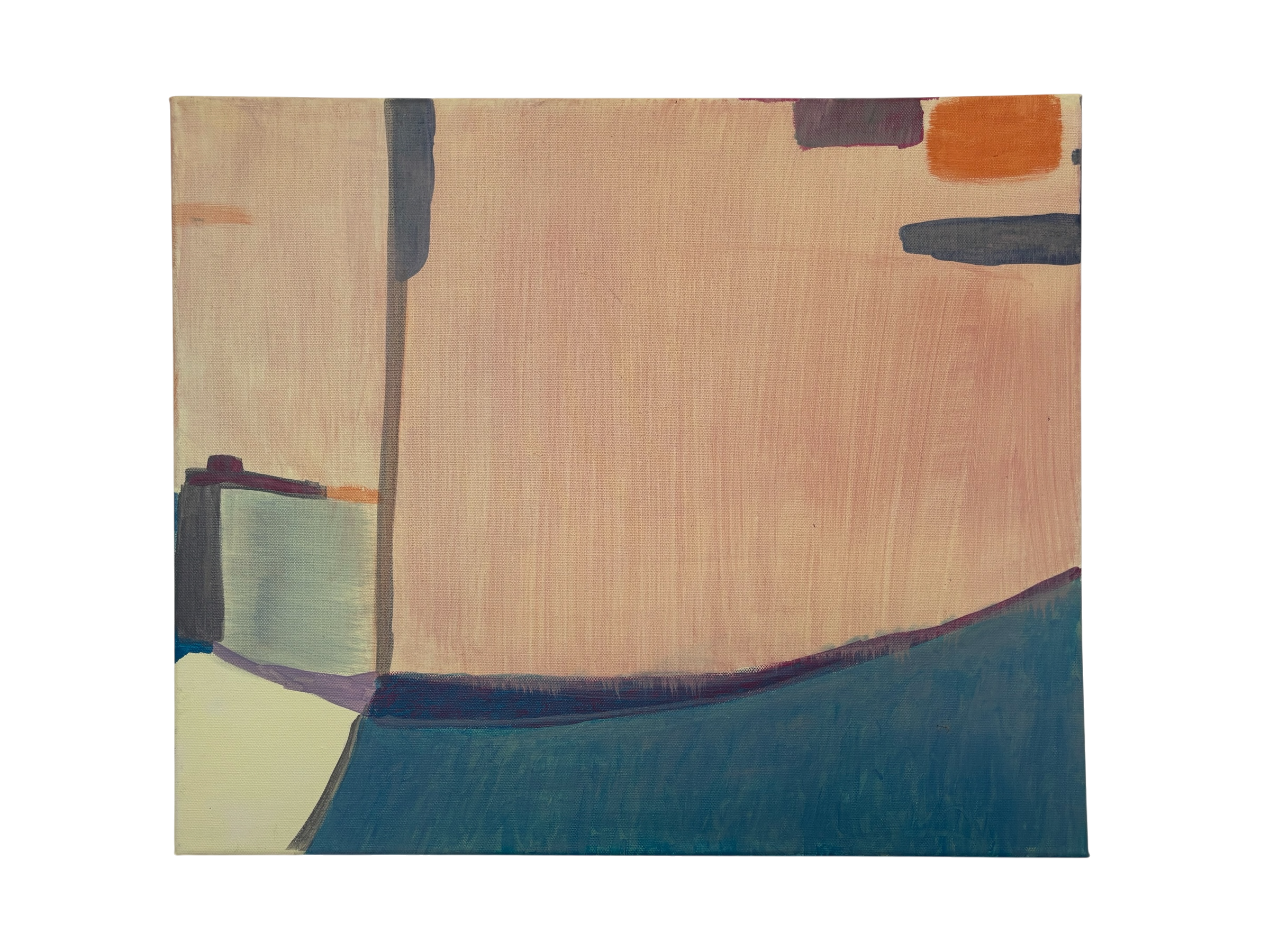 Untitled, 2024.  Acrylic on canvas - 46x55x3 cm