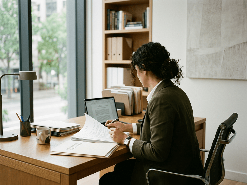 Immigration application review