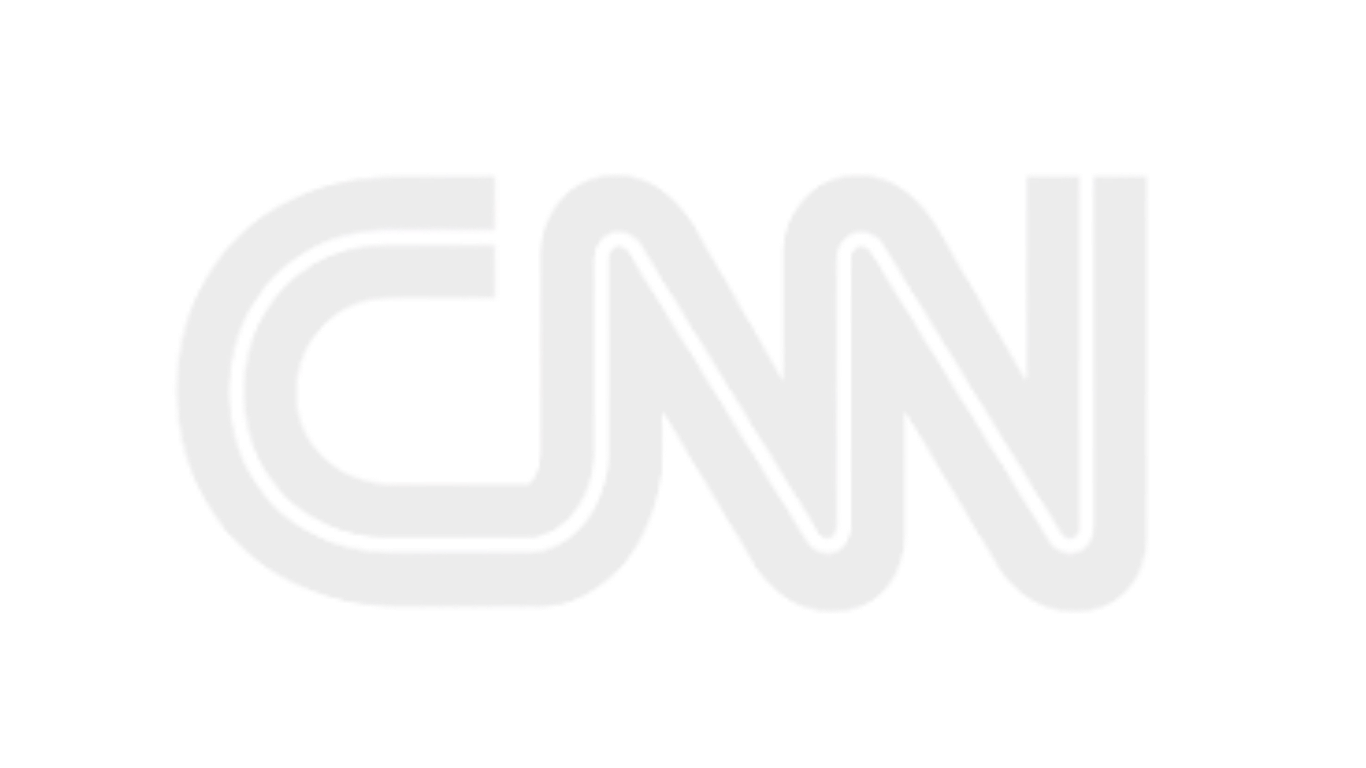 The CNN logo in large, white 3D letters against a black background.