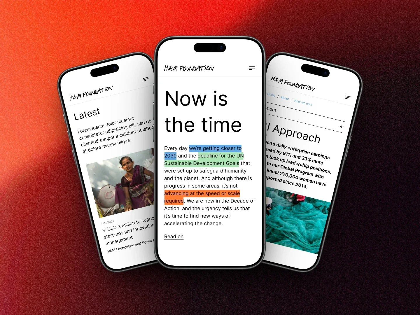 H&amp;M Foundation – A New Digital Home
