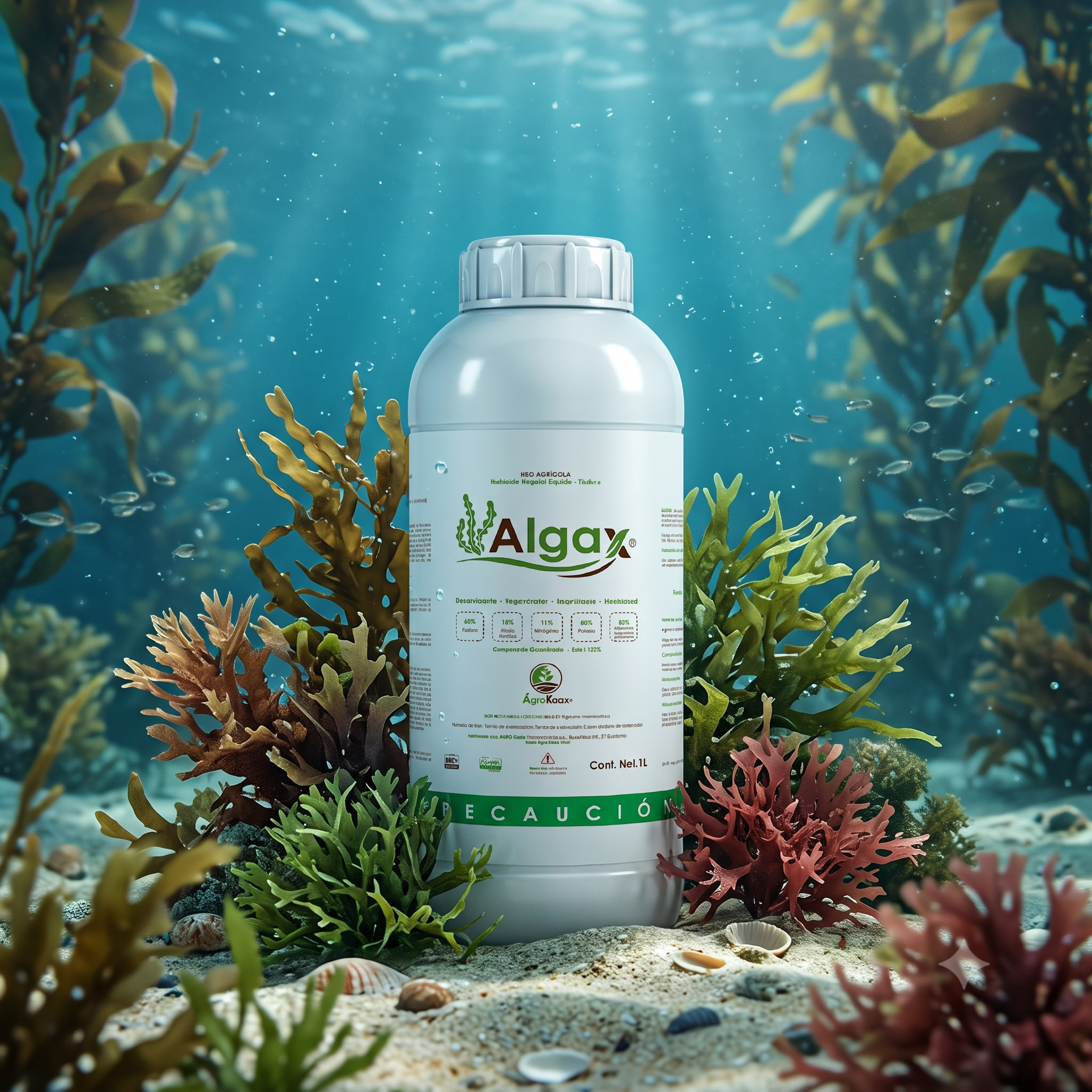 Algax | Caja 12 L | Fertilizante Líquido
