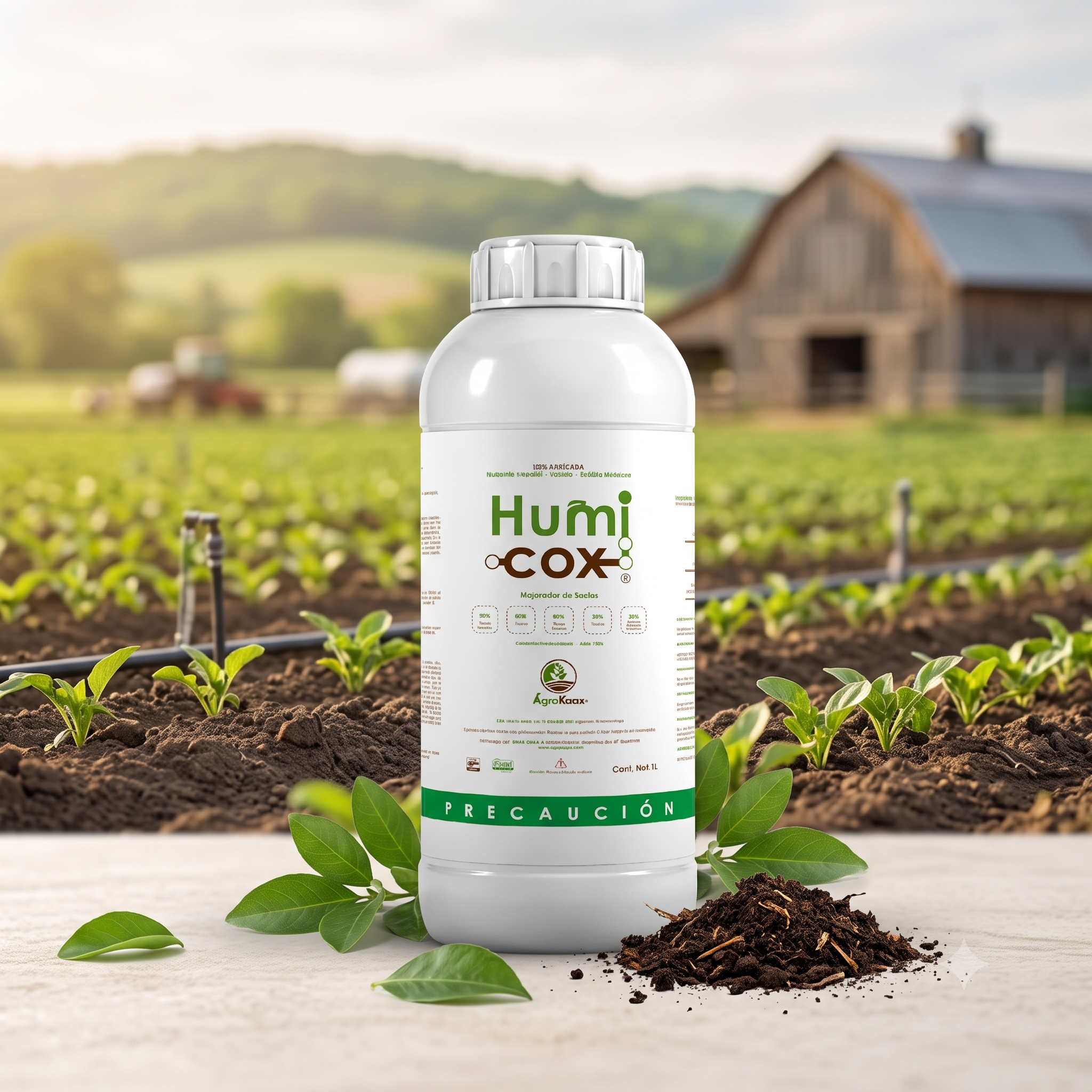 Humicox | Caja 12 L | Fertilizante Líquido