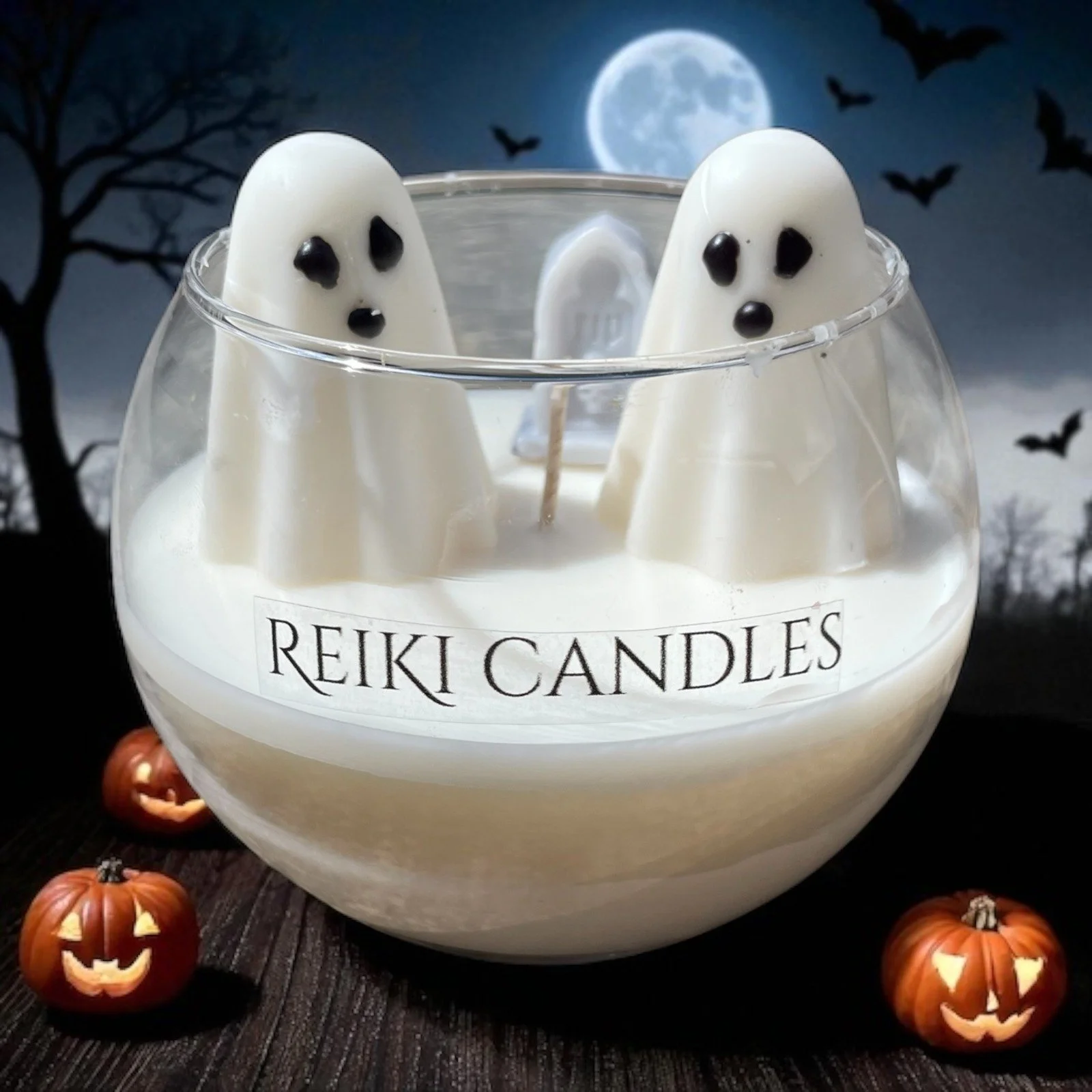 Seasonal Ghost Candle