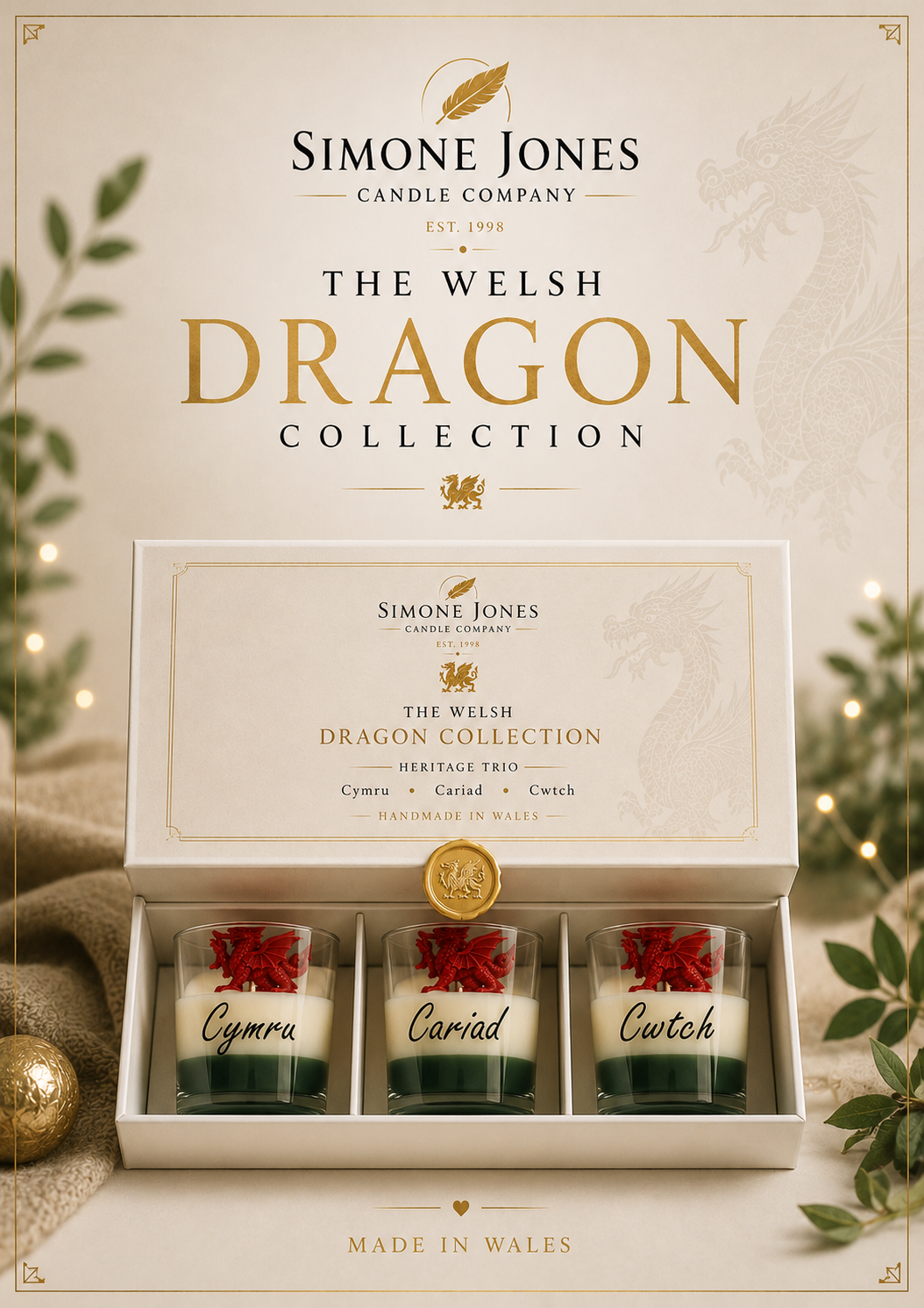 Welsh Dragon Collection - Gift Set