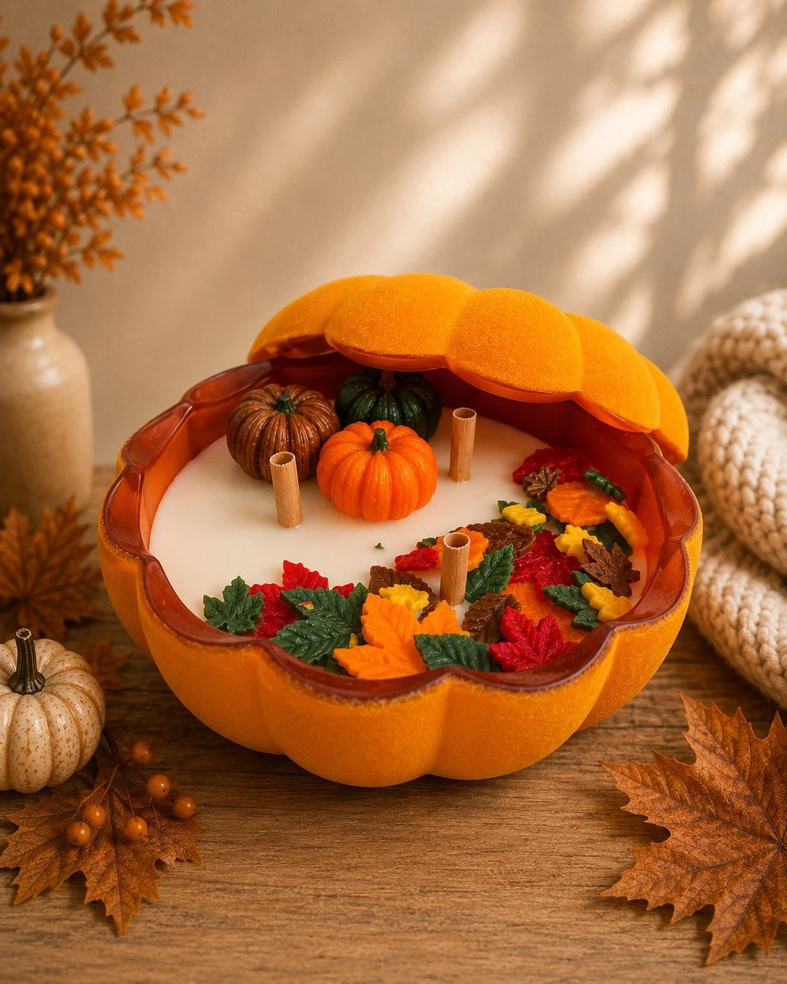 Autumn Candle - Signature Pumpkin Vessel