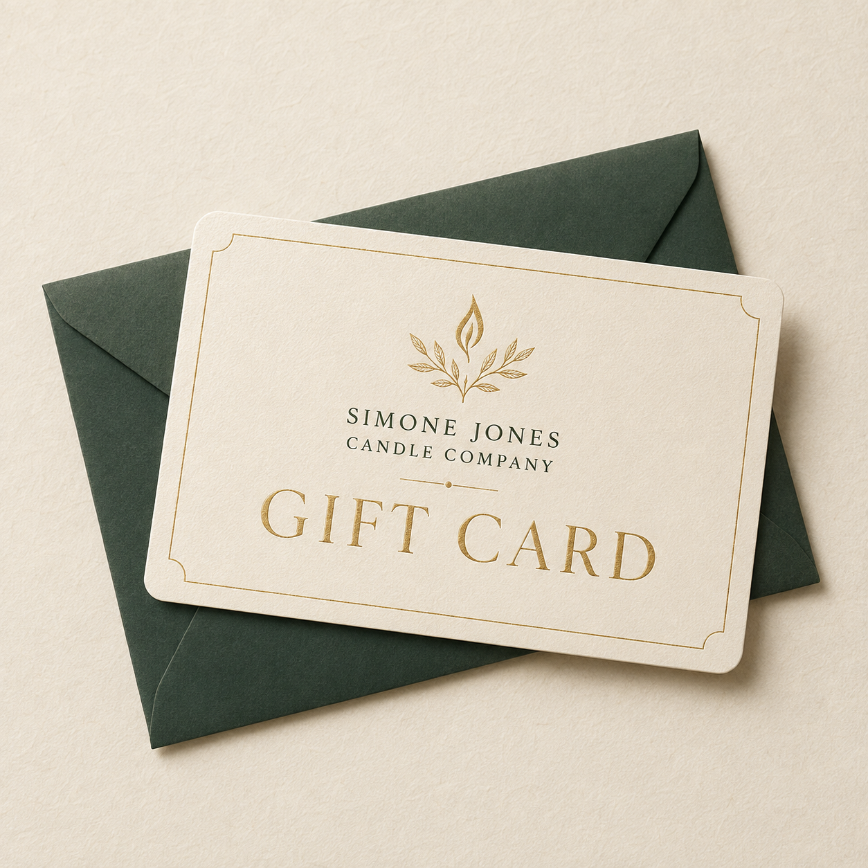 Simone Jones Candle Company Gift Card