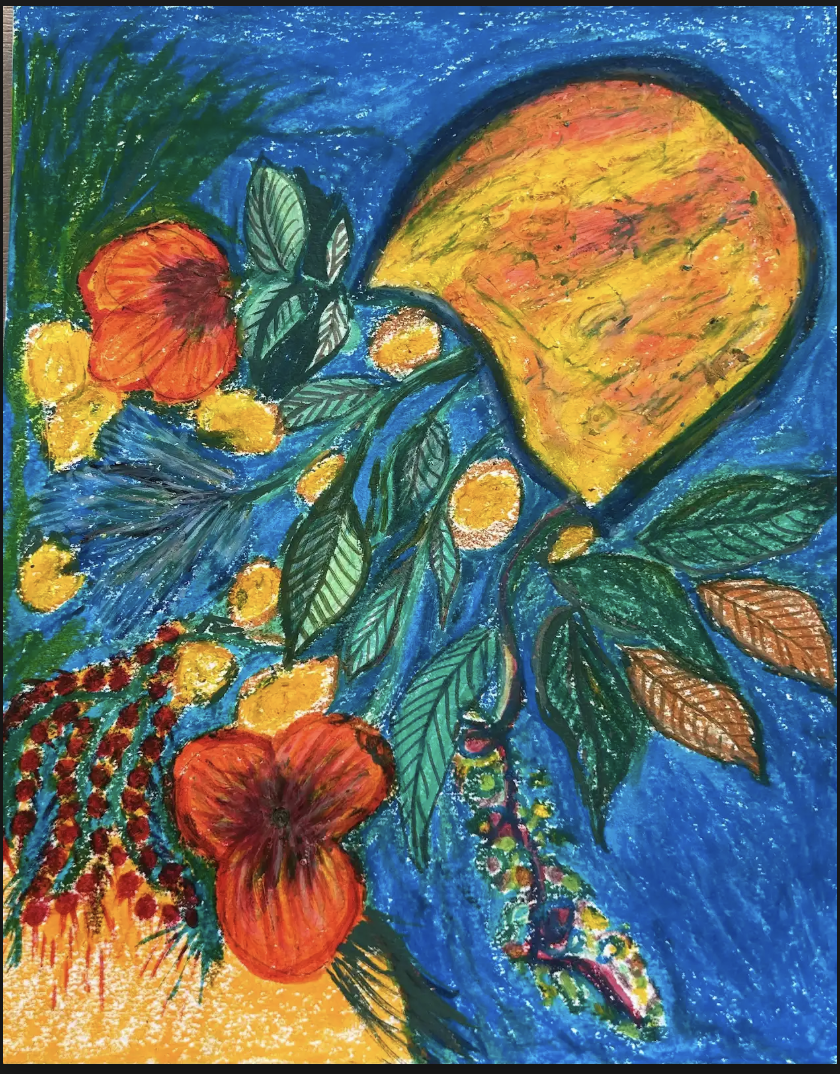 Upside down - Unframed Original- $80.00