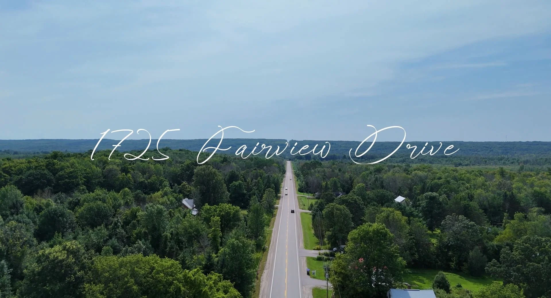 Stills from promotional cottage video
