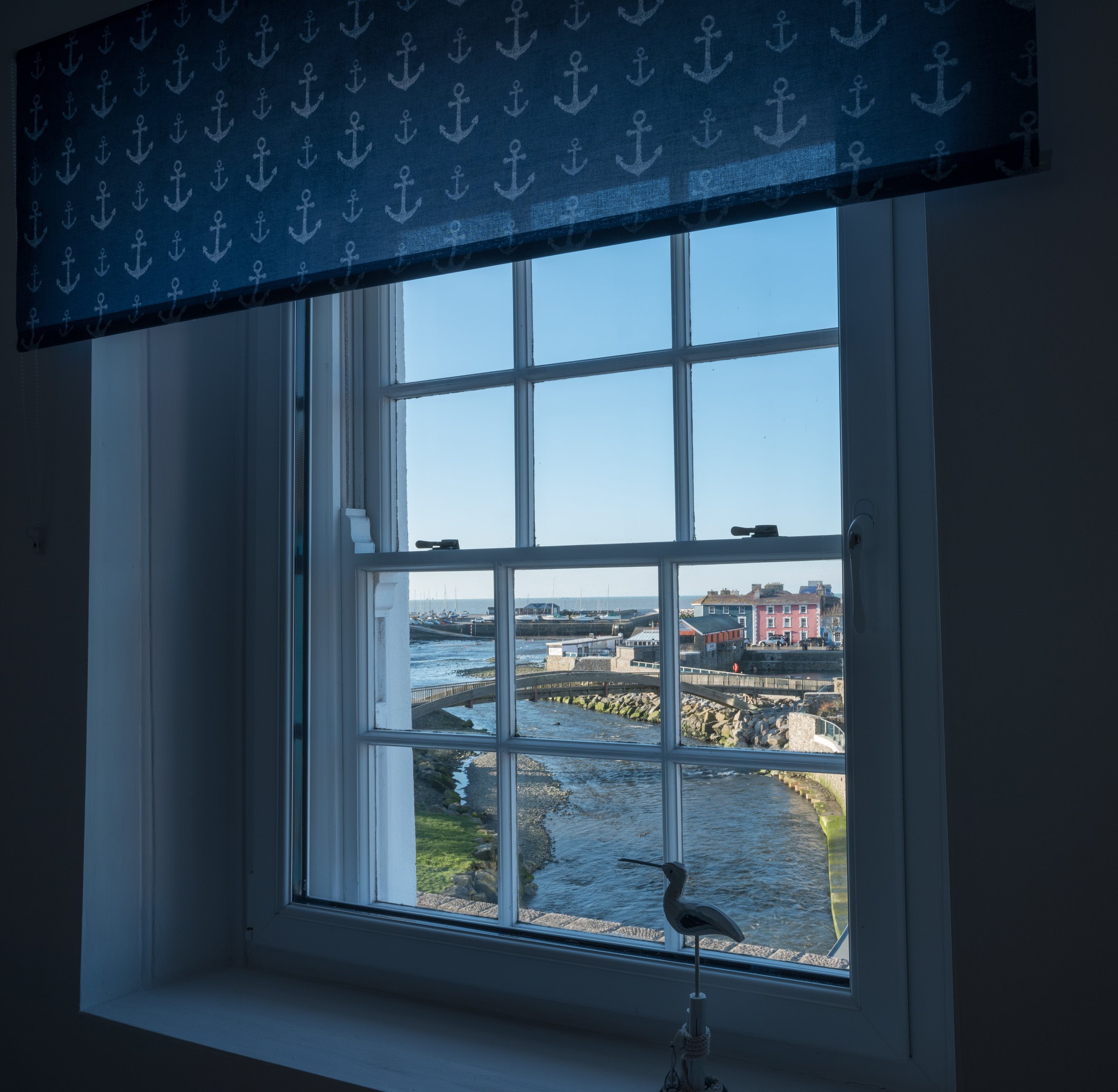 River and harbour view from the bedroom 