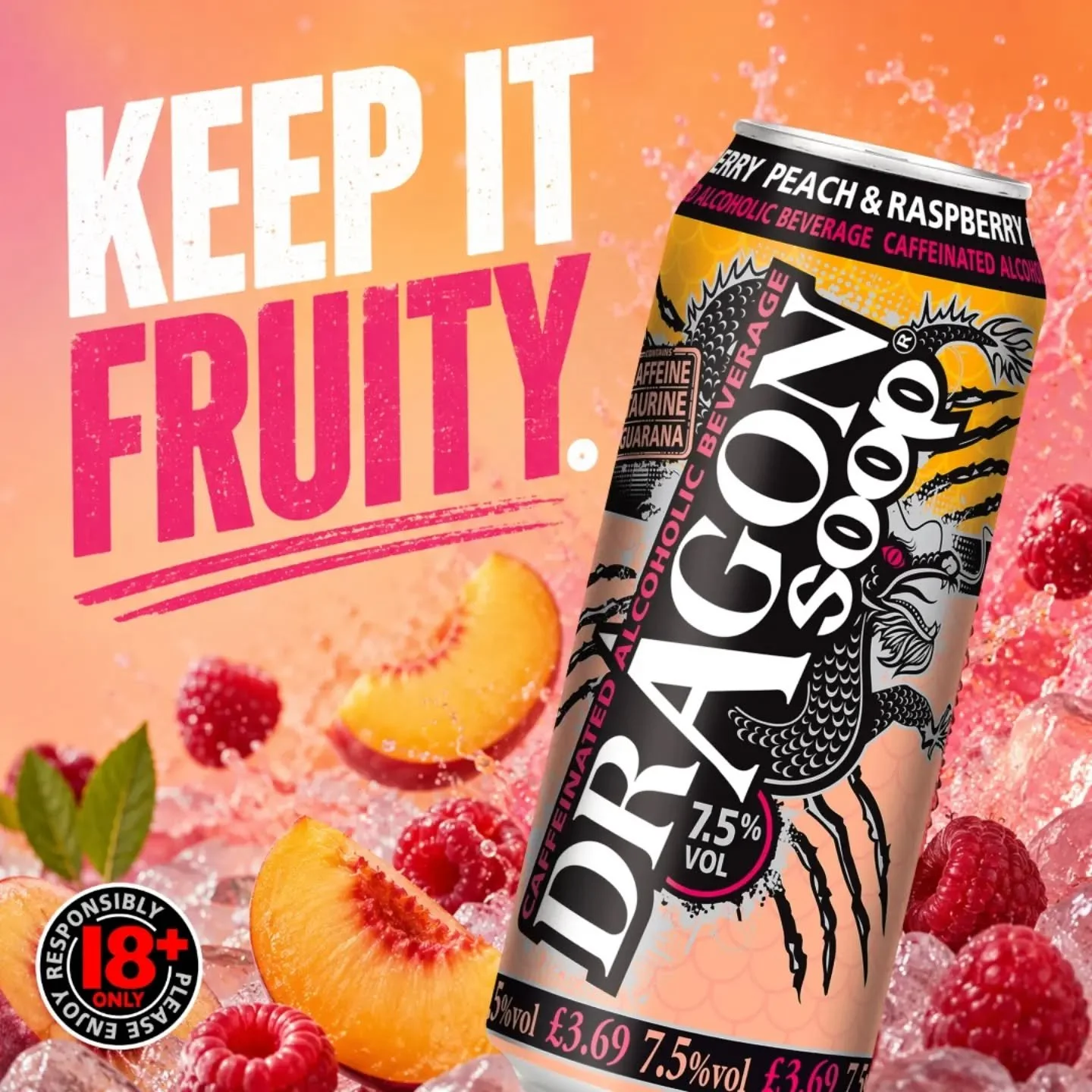 🍑 🤤 💖 

#DragonSoop is 7.5% ABV. Contains Caffeine, Taurine &amp; Guarana

dragonsoop.com

18+ only. Please enjoy responsibly